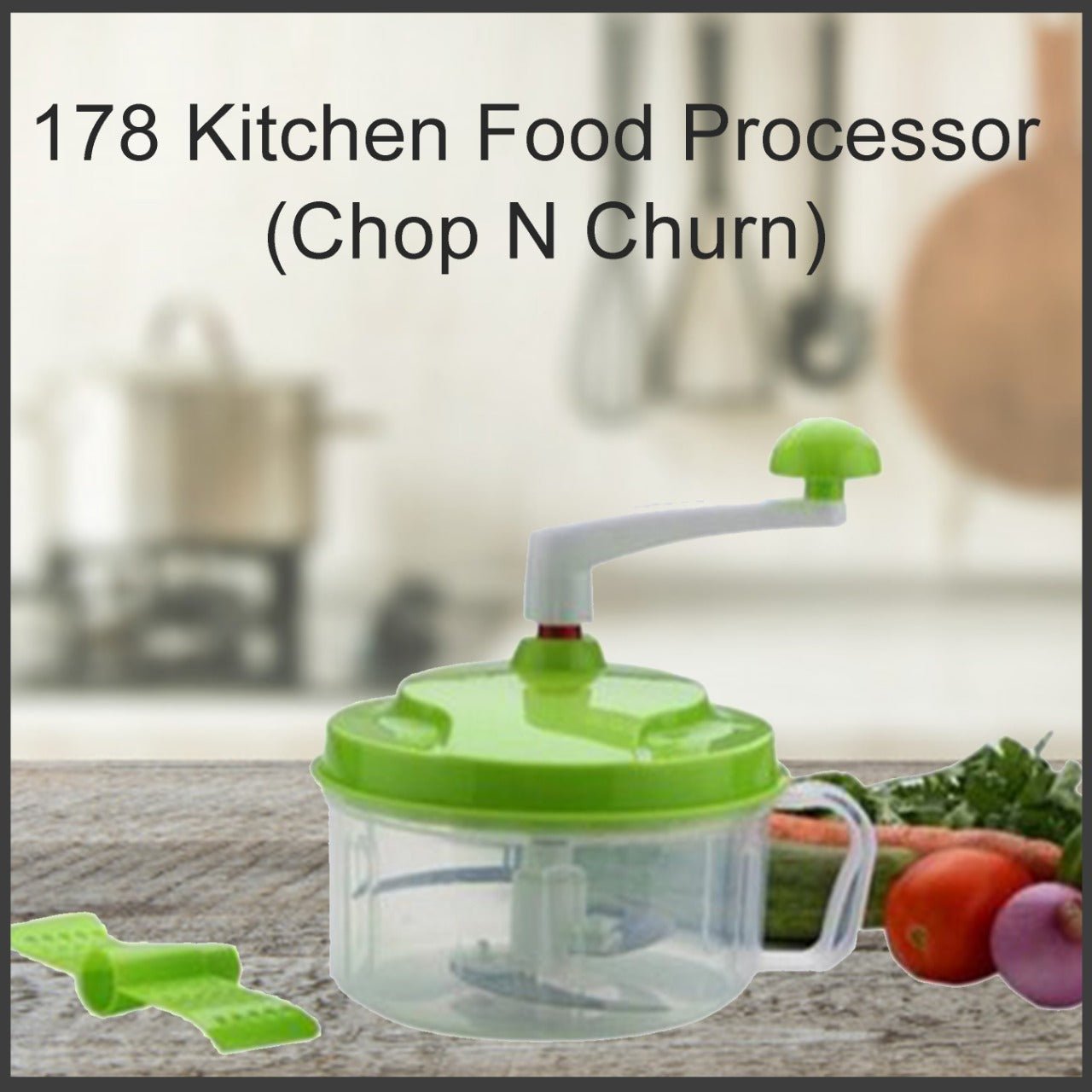 Kitchen Food Processor (Chop N Churn)
