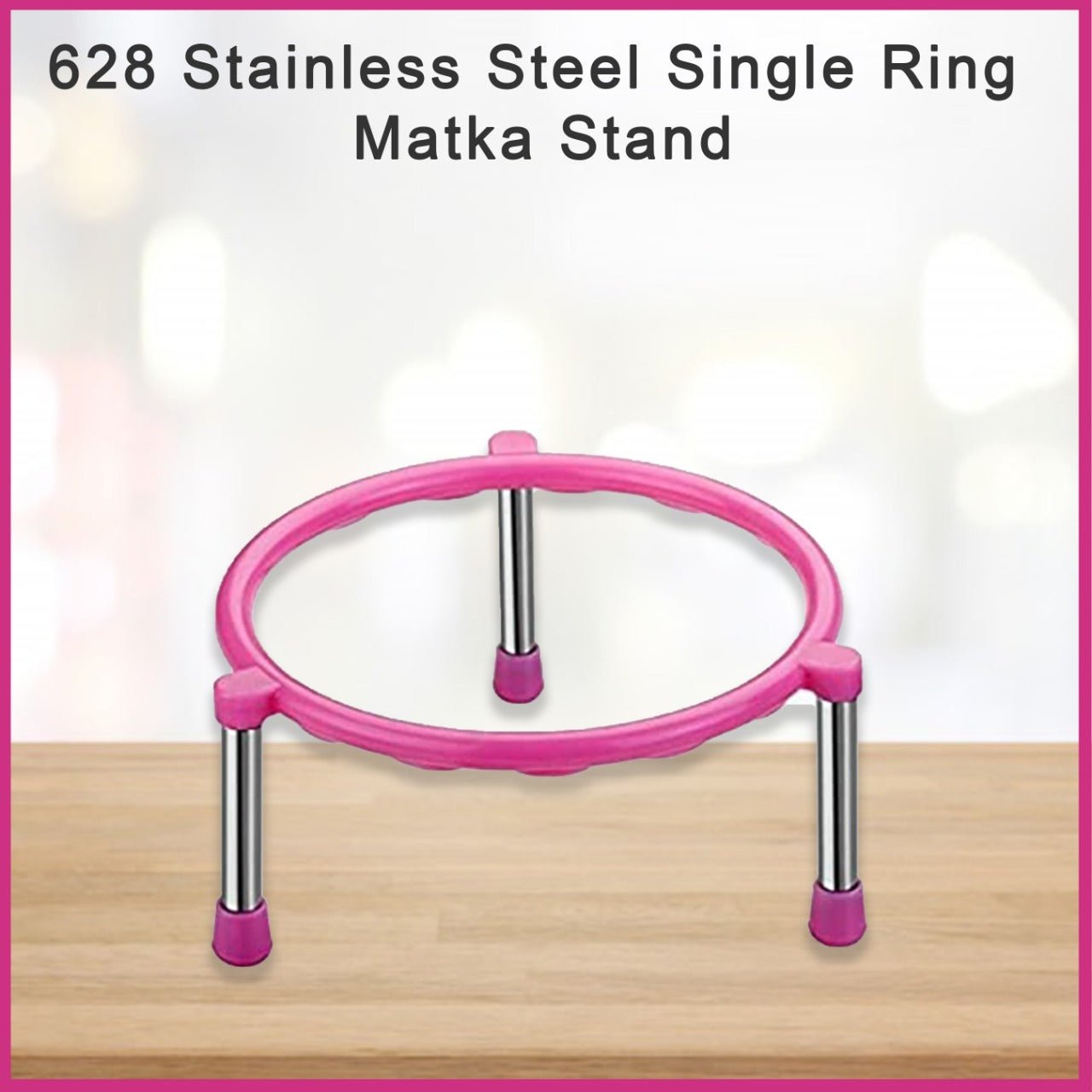 Stainless Steel Single Ring Matka Stand