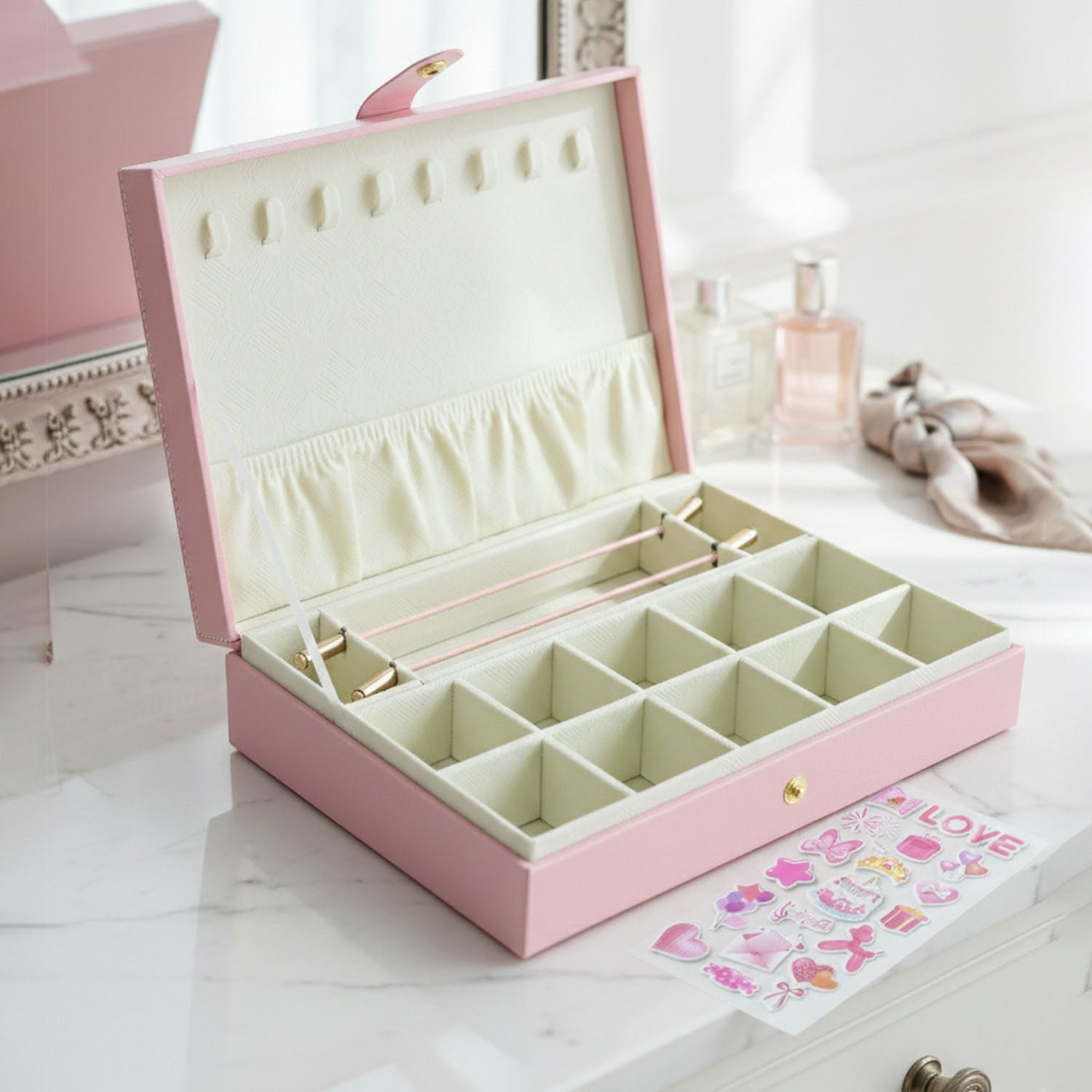 Premium Jewellery Organizer Storage Box (1 Pc)