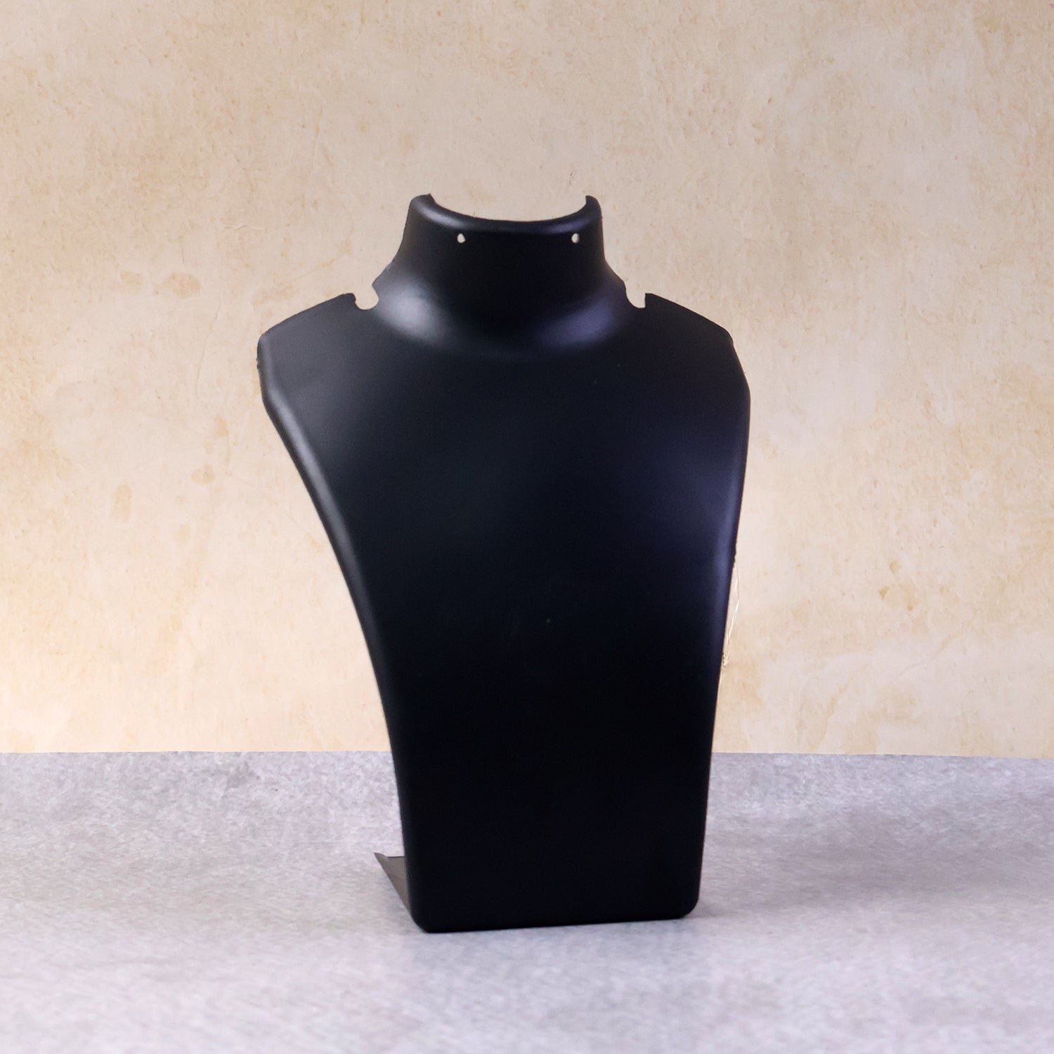 Premium Black Necklace Display Stand Mannequin Bust (1 Pc / 15x11 Cm)