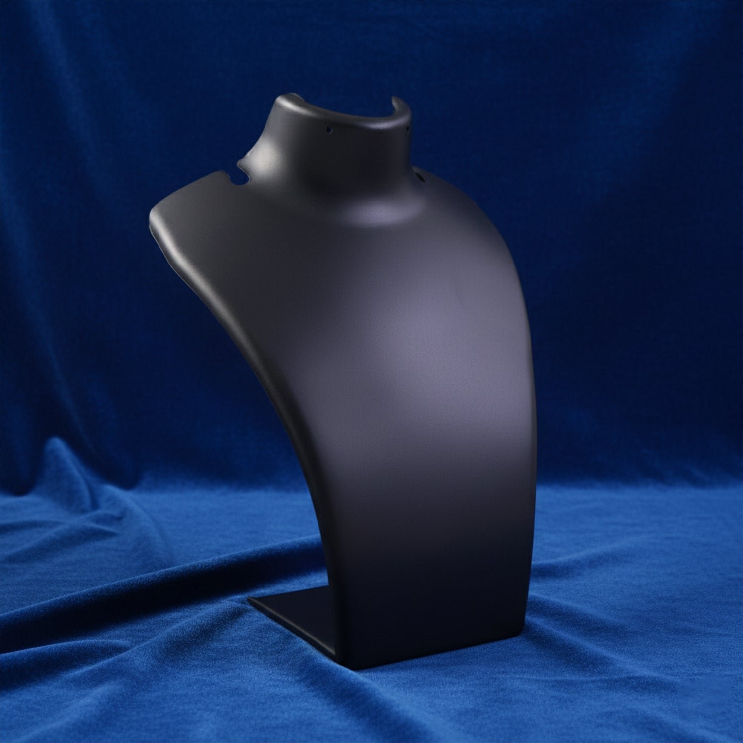Premium Black Necklace Display Stand Mannequin Bust (1 Pc / 15x11 Cm)