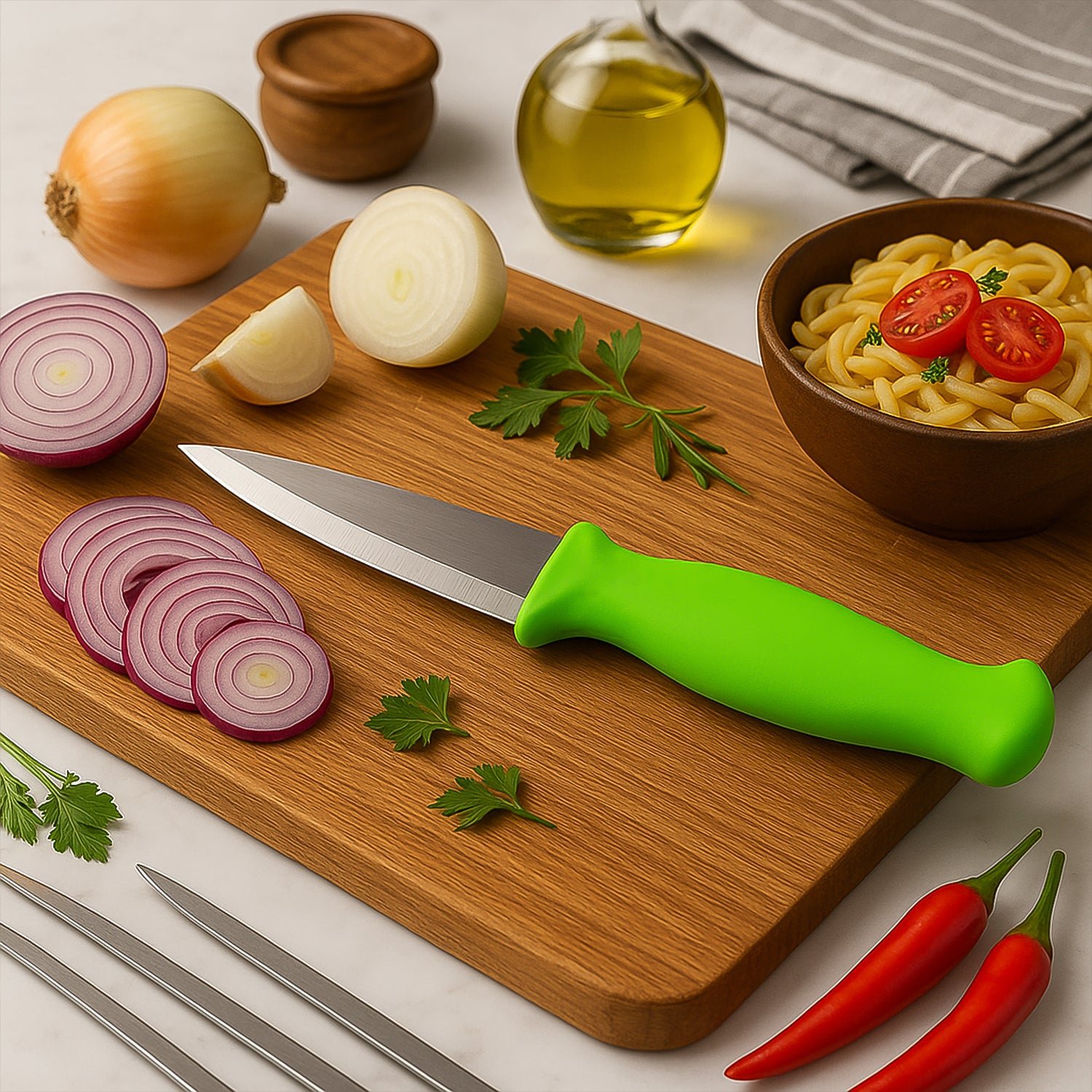 Premium Multipurpose Stainless Steel Kitchen Knife (1 Pc)