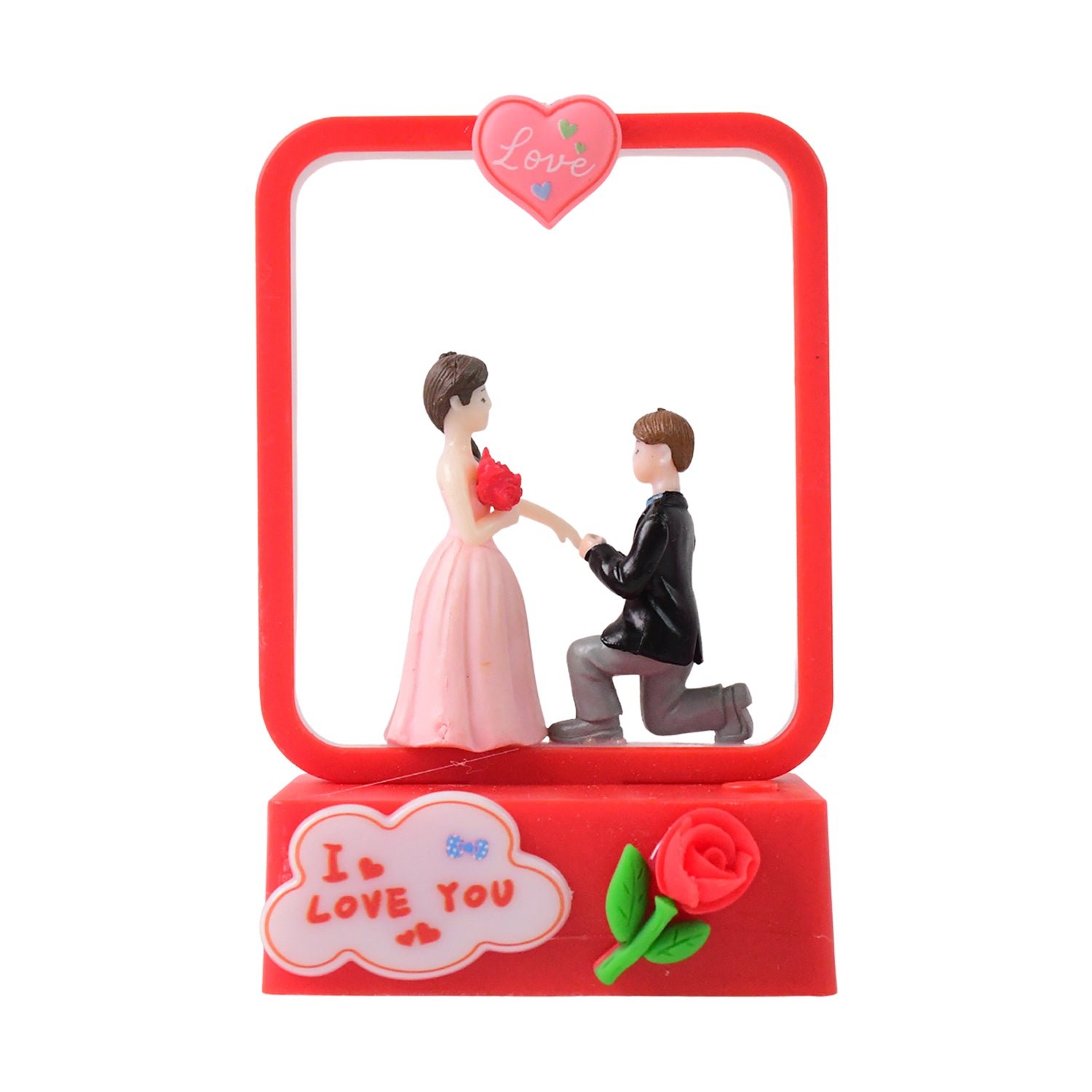 Romantic LED Love Couple Decorative Night Lamp Showpiece (1 Pc)