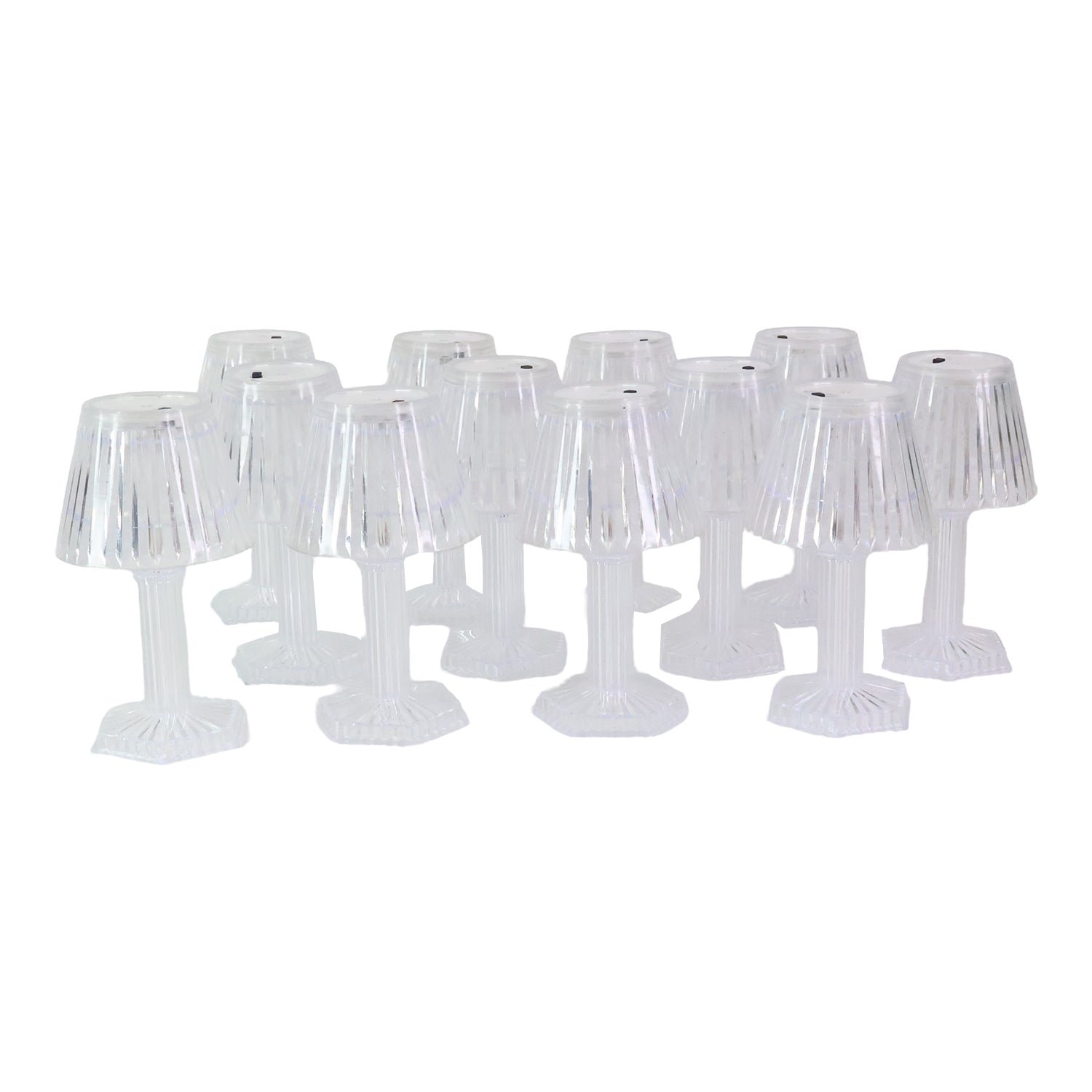 Decorative Crystal Style LED Table Lamps (12 Pc)