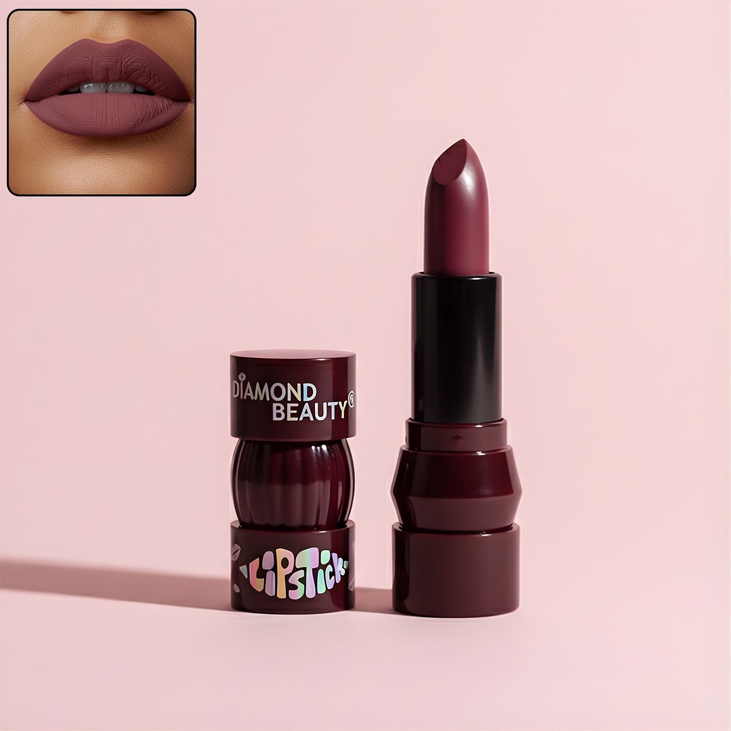 Premium Diamond Beauty Matte Lipstick (Mix Color / 1 Pc)