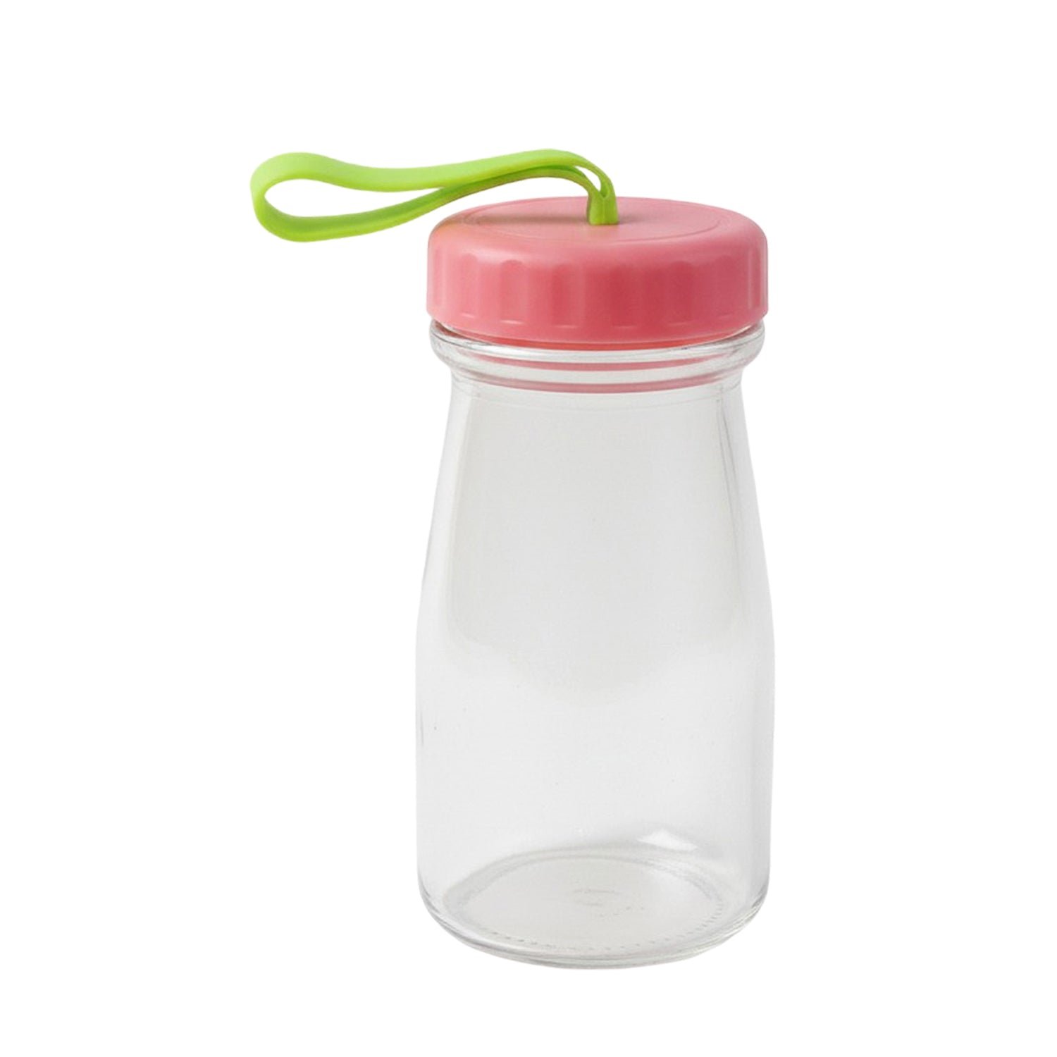 Premium Glass Bottle with Leak-Proof Lid 300 ML
