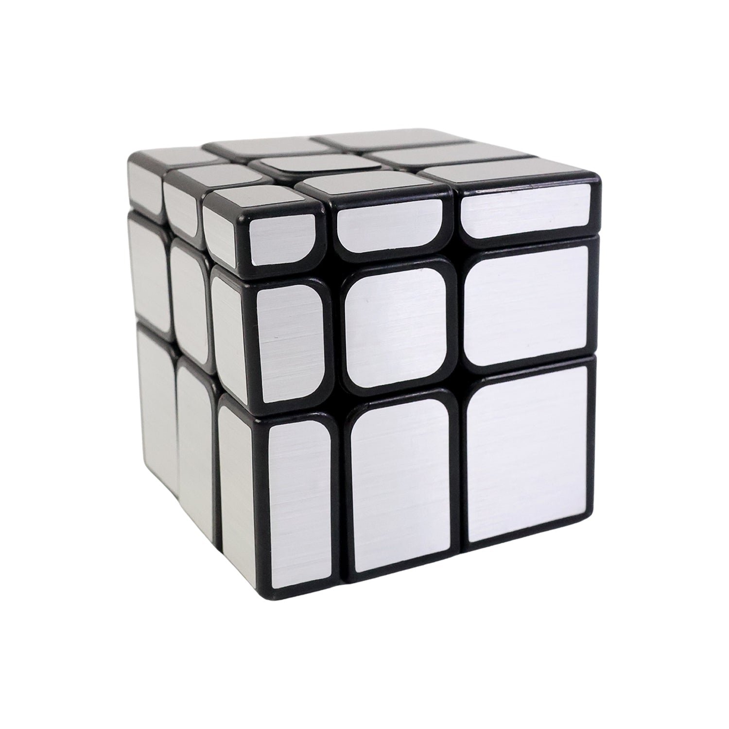 Mirror Cube – 3x3 Puzzle Cube with Reflective Silver Surfaces