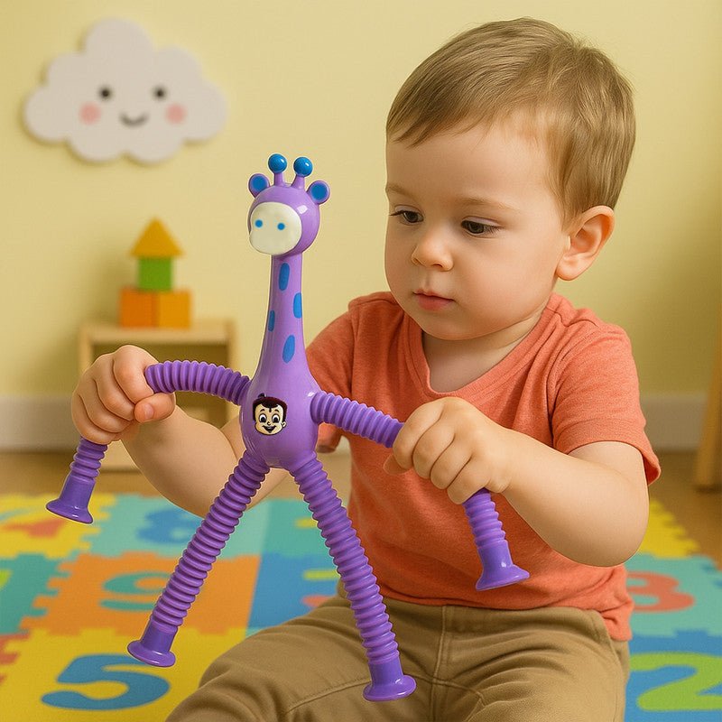 Giraffe Shape Flexible Magic Spring Toy (1 Pc)