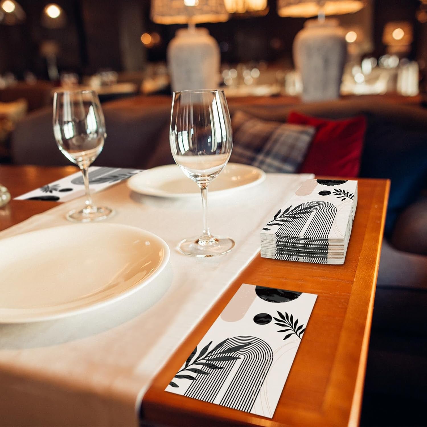 Multi-Color & Printed Disposable Food Wrapping Paper Set (10 Pc)