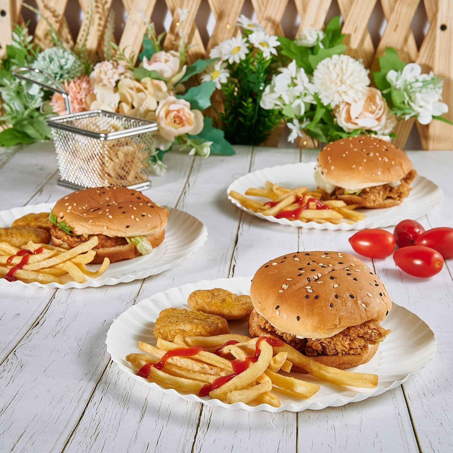 Freshee 9 Inch Round Compostable Paper Plate – 25 Pcs Pack