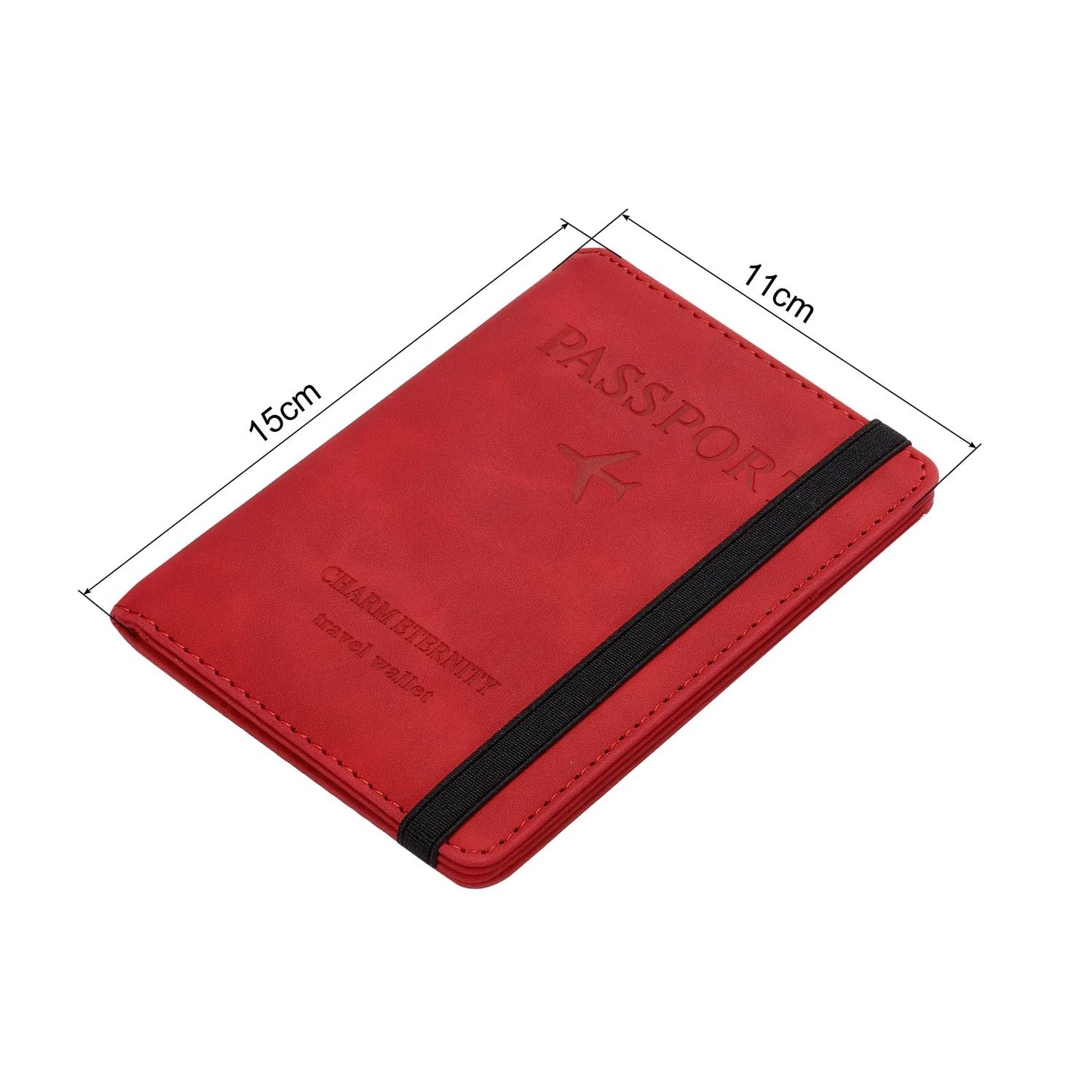 Premium Multifunction Travel Passport Holder & Wallet (15x11cm / 1 Pc)