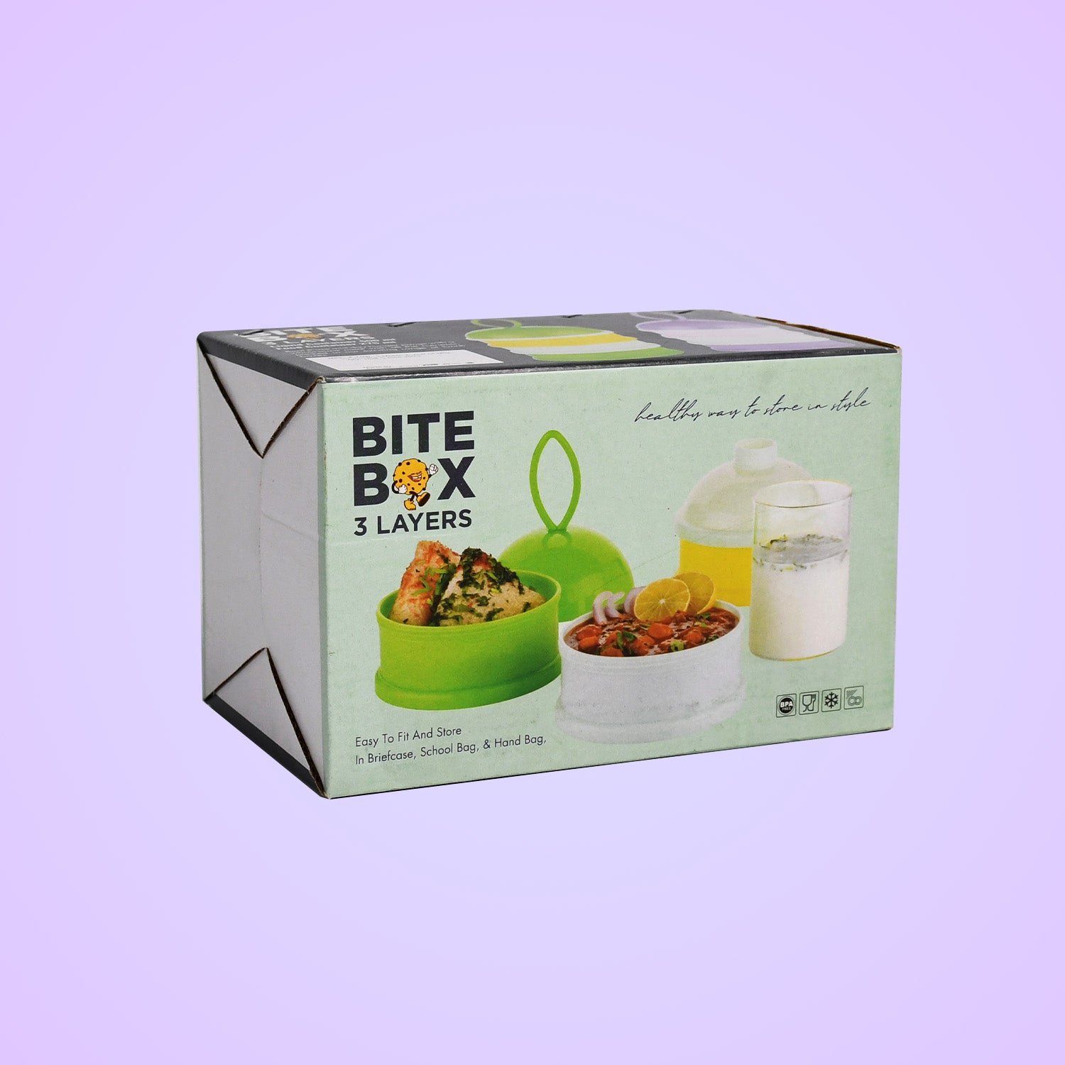 3 Layer Portable Baby Food Milk Powder Storage Box Bottle Container