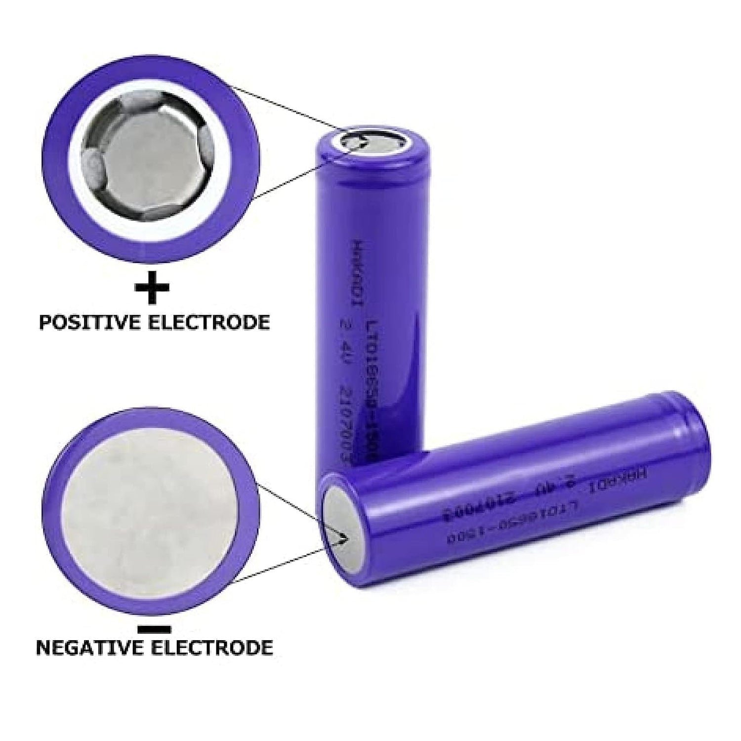 3.7V 1200mAh Rechargeable Battery – High-Capacity Lithium Cell (1 Pc)