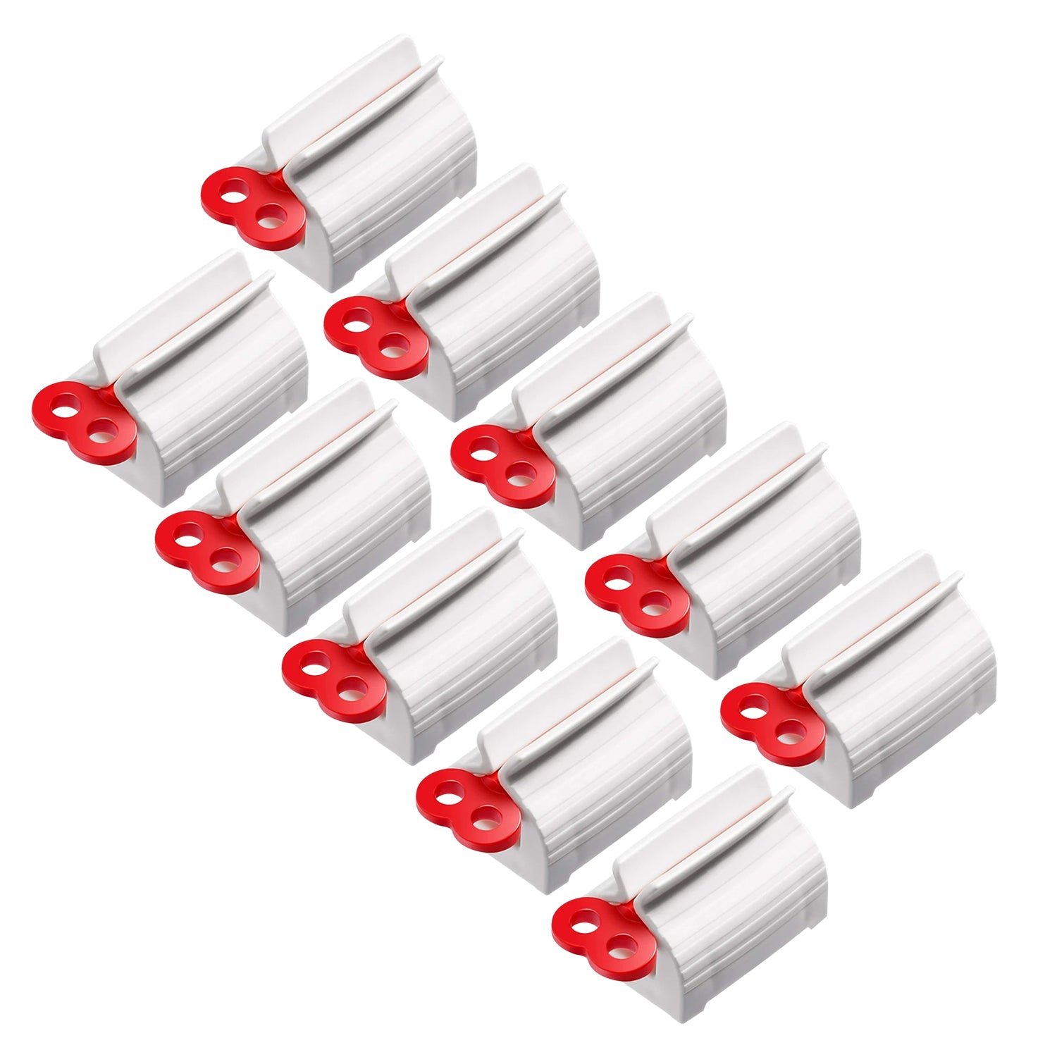 Premium Plastic Tube Squeezer Dispenser Set (10 Pc)