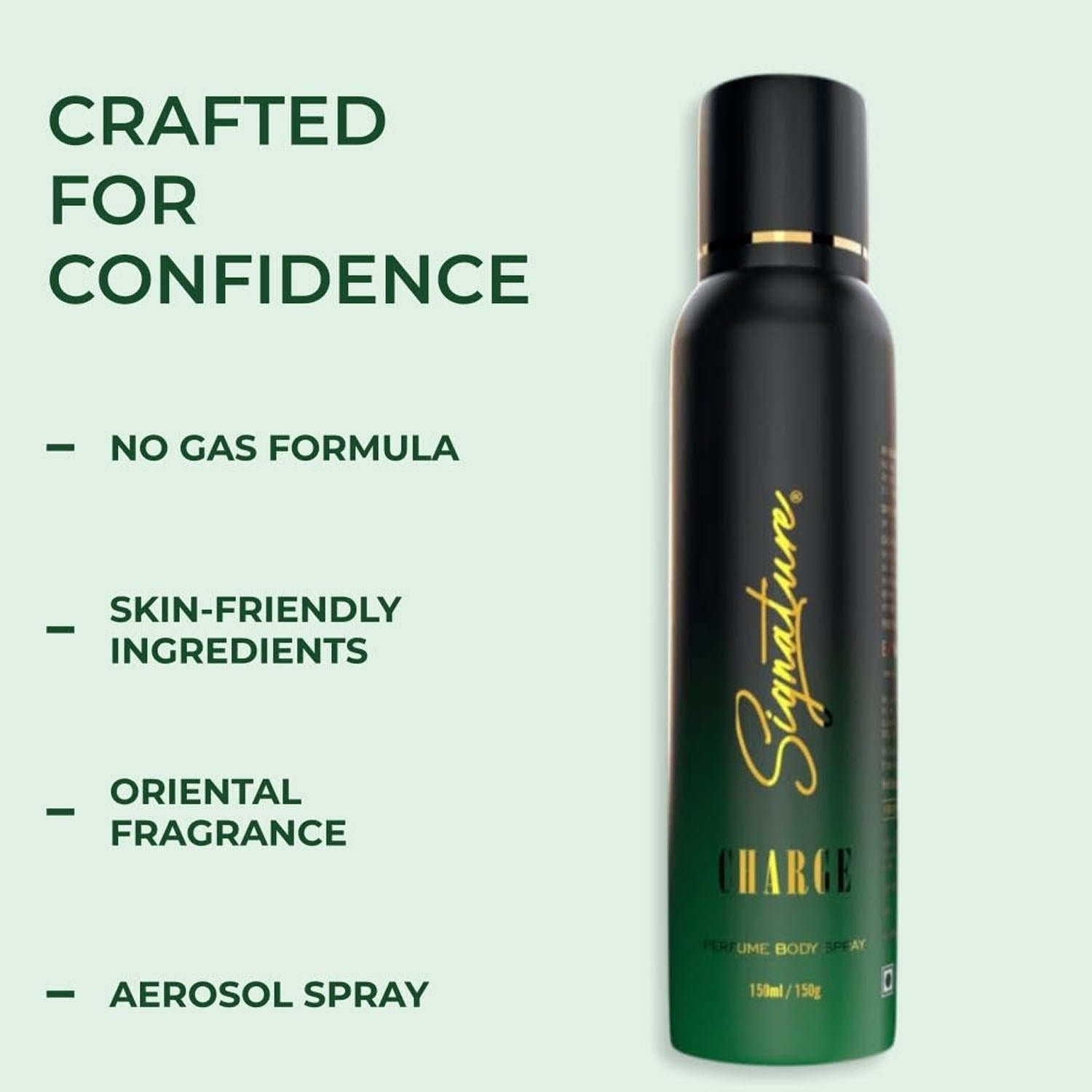 Signature Premium Charge Fragrance Body Spray 150 ML