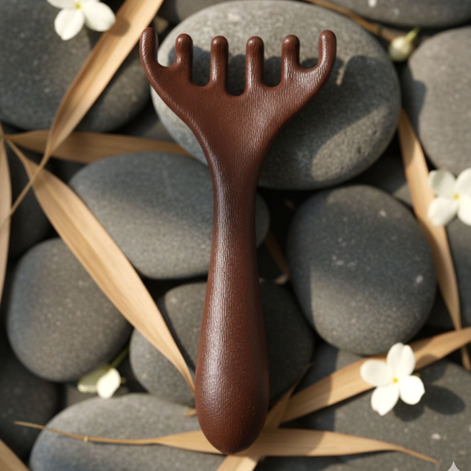 Manual Wooden Style Head & Neck Scalp Massager (1 Pc)