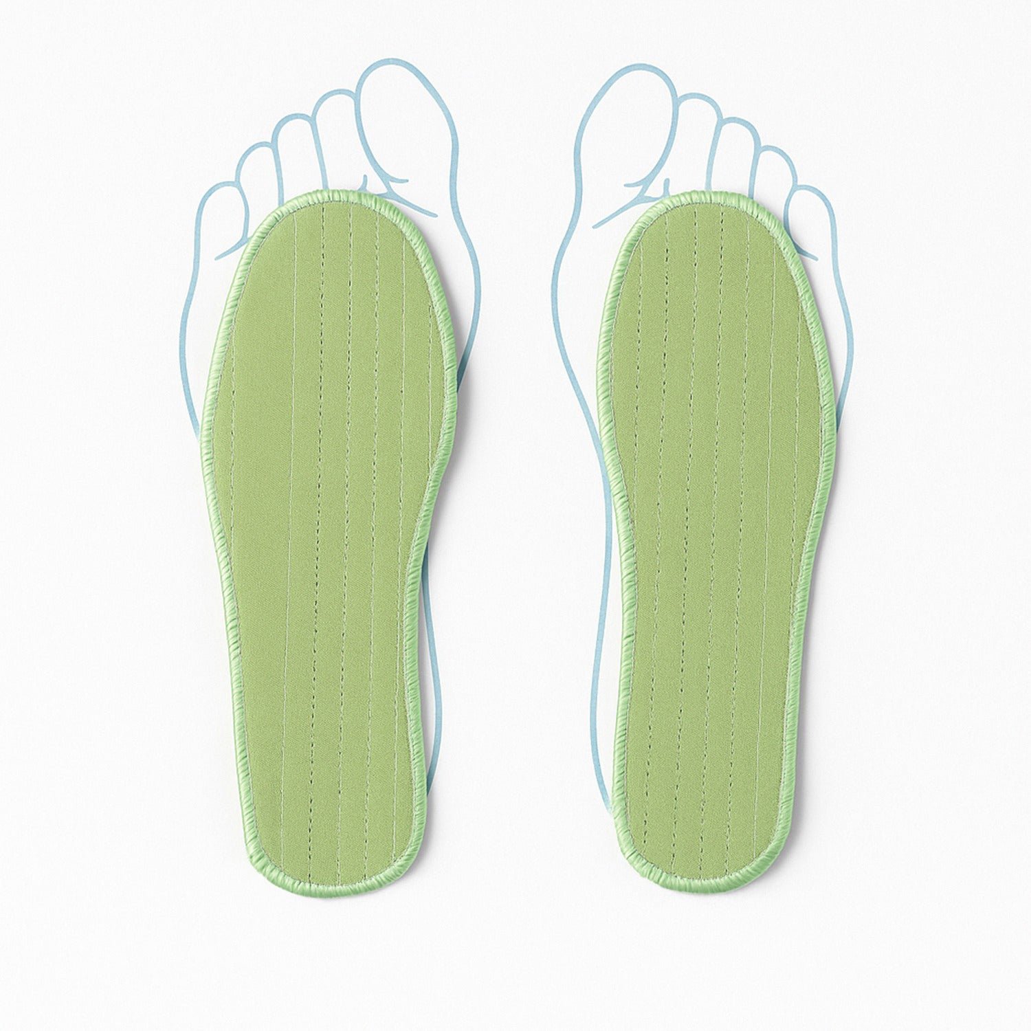 Premium Comfort Shoe Insoles for Daily Foot Support Size 36 (1 Pair / Mix Design)