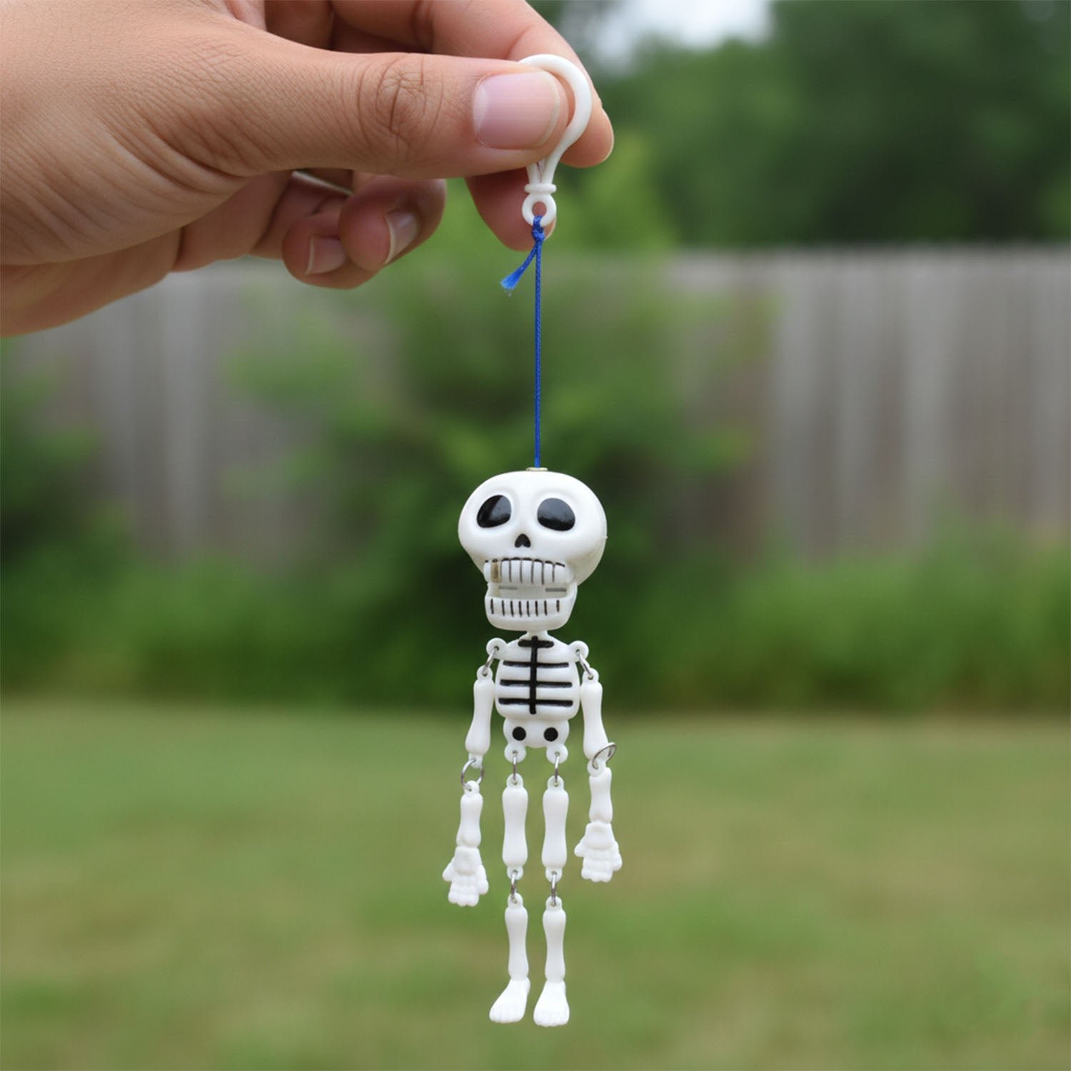 Hanging Skeleton Doll Keychain (1 Pc)