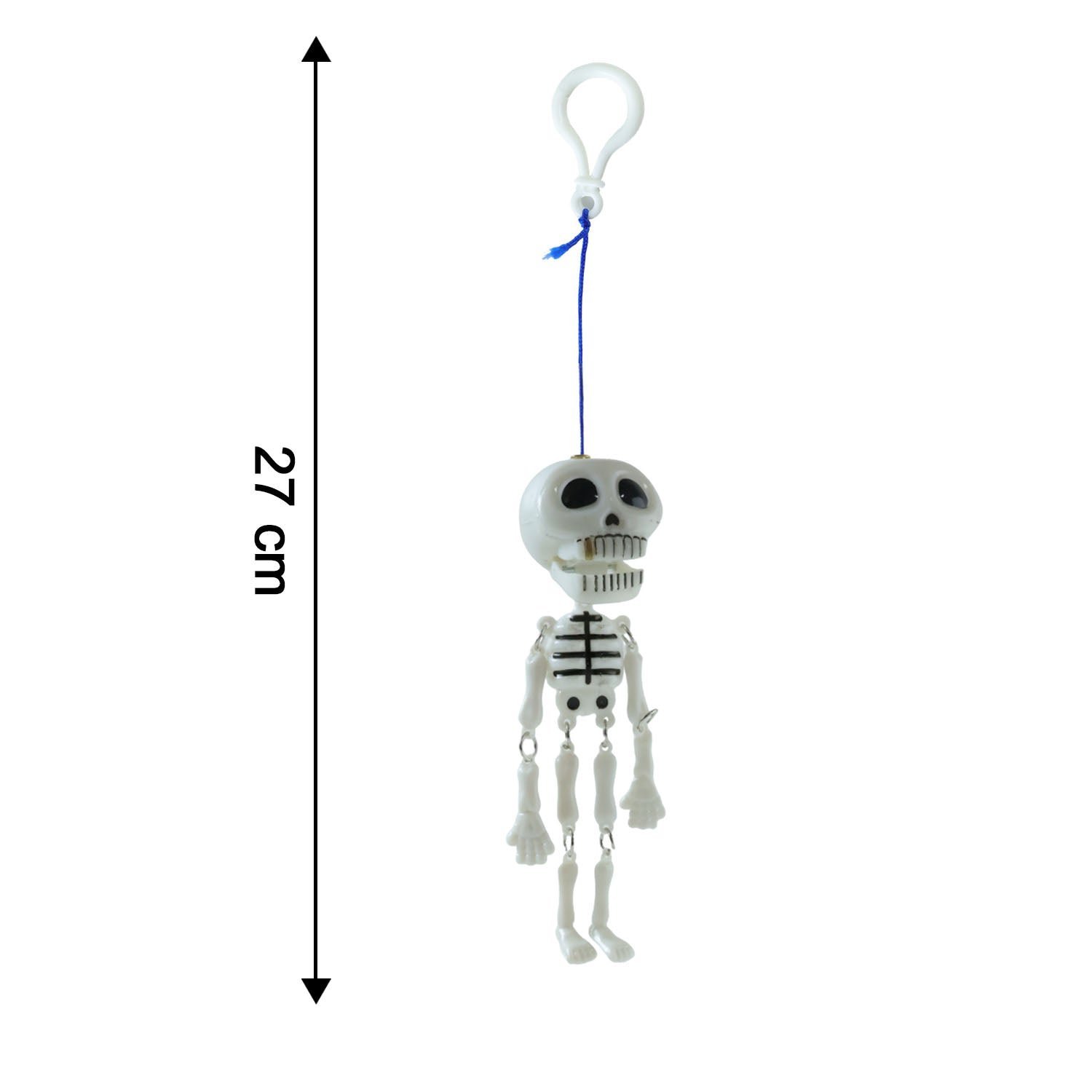 Hanging Skeleton Doll Keychain (1 Pc)