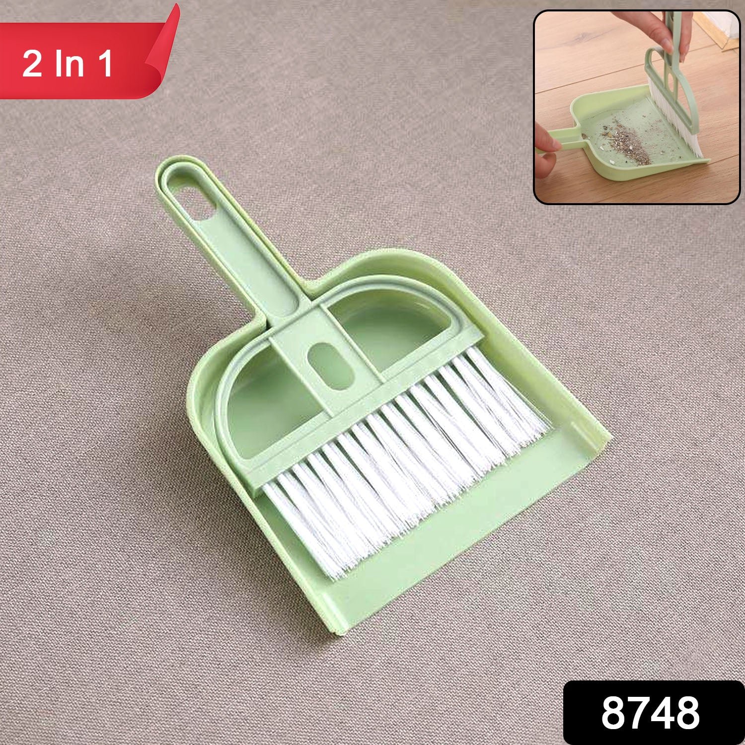 2-in-1 Handheld Cleaning Dustpan