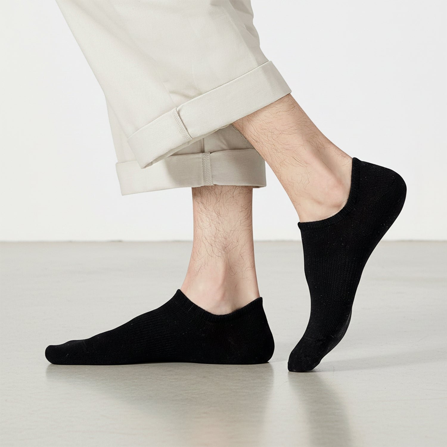 Classic Low-Cut Invisible Socks (1 Pair / Mix Size & Design)