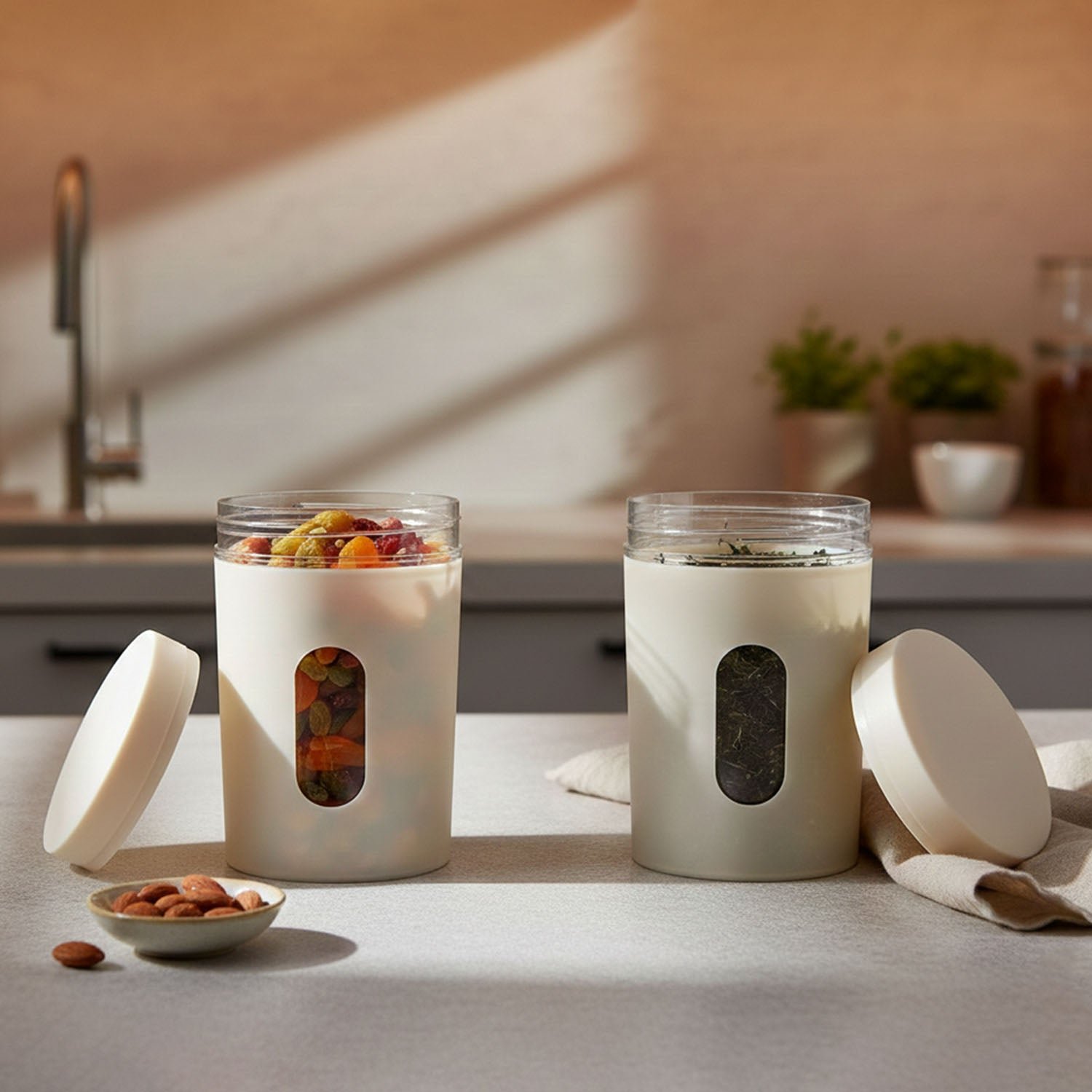 Premium Kitchen Storage Container Set (2 Pc Set, 750 ML Approx)