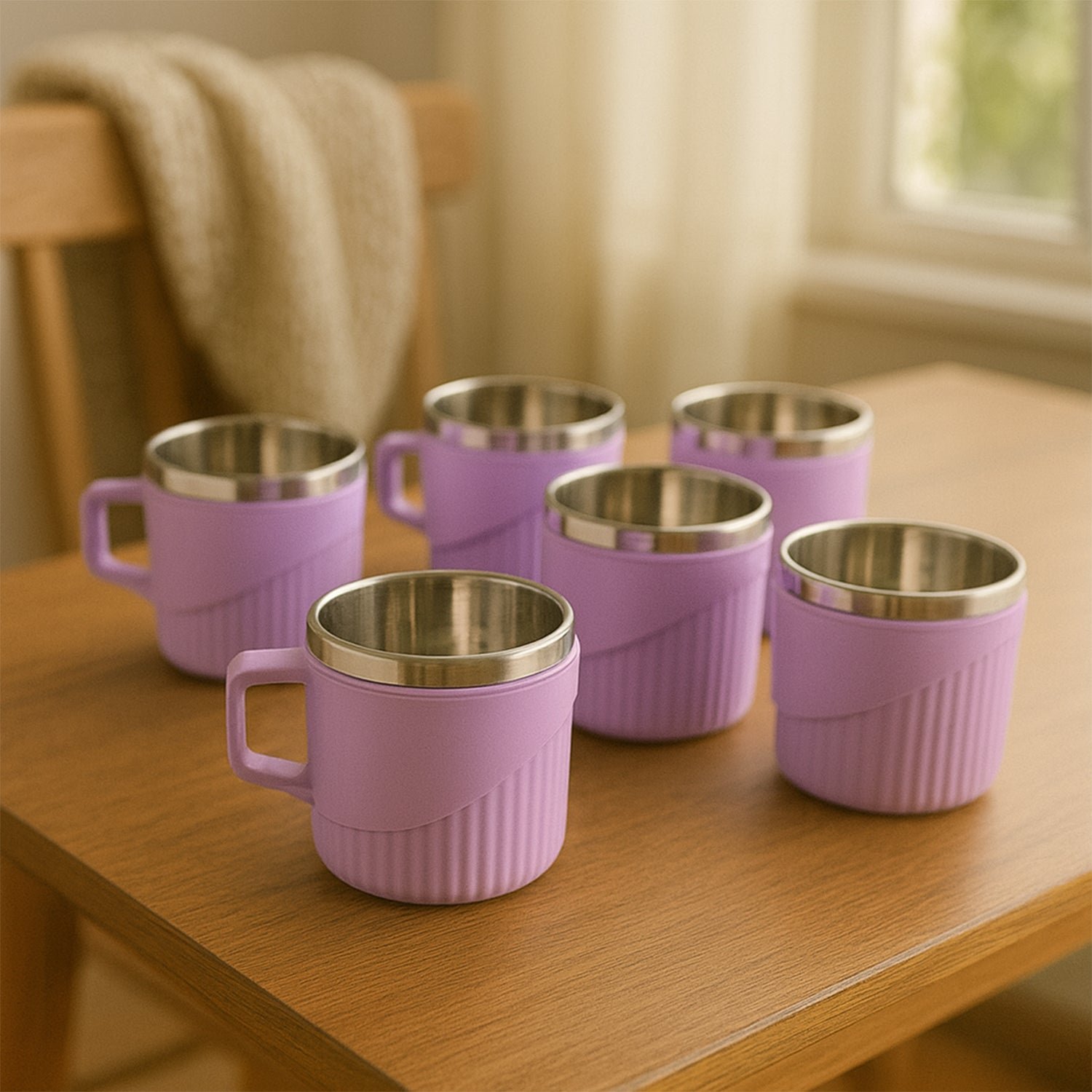 Apex Sturdy Tea & Coffee Cup - (6 Pc / Set)