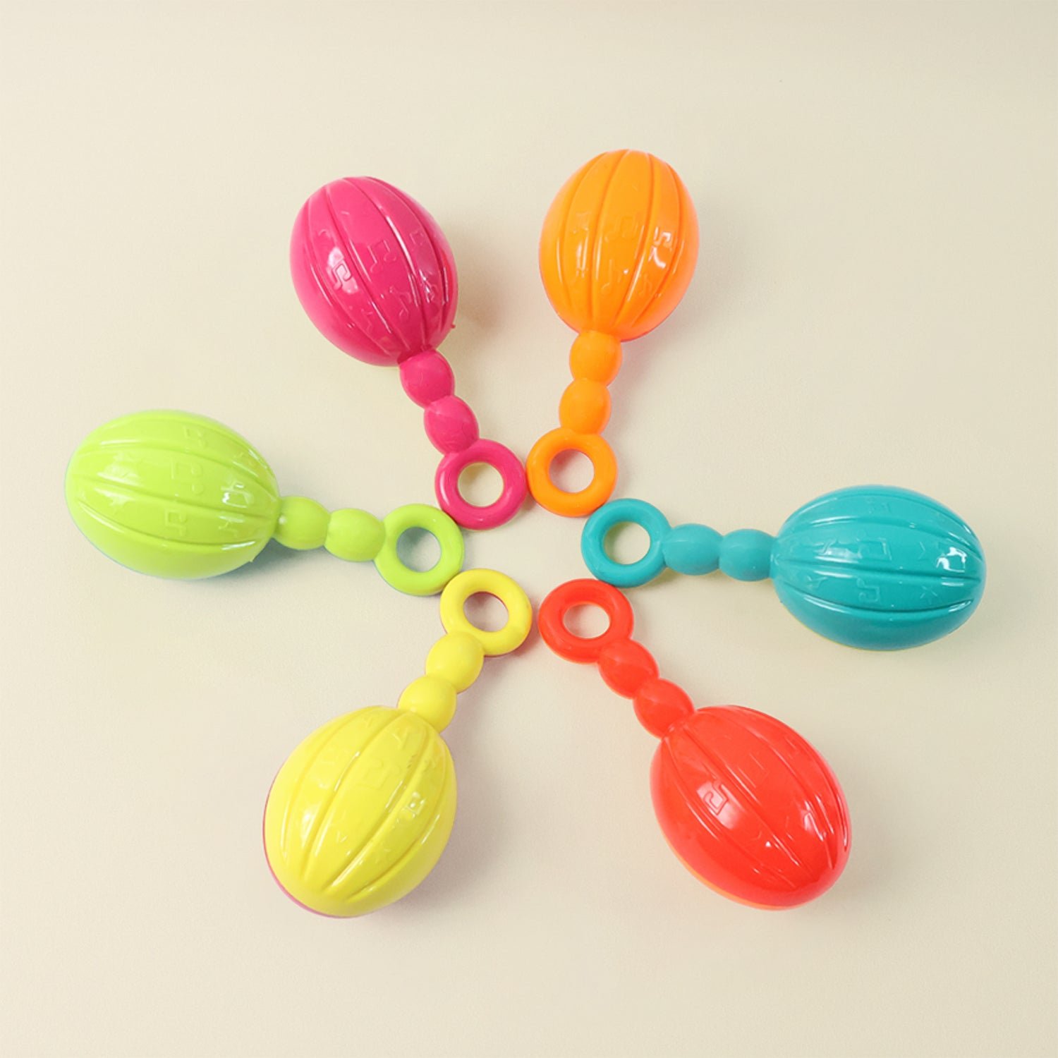 Baby Hand Rattle toy - (6 Pc / Set)