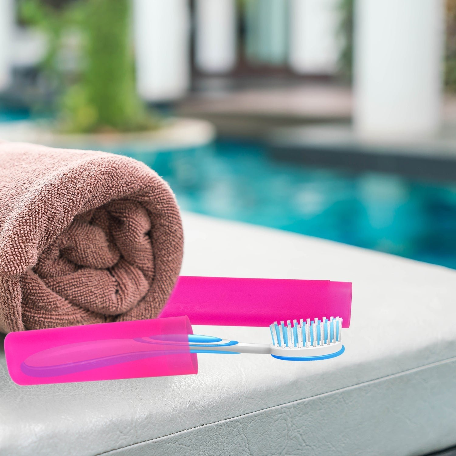 Portable Dust-Proof Toothbrush Cases Toothbrushes Holder (Pack of 4)