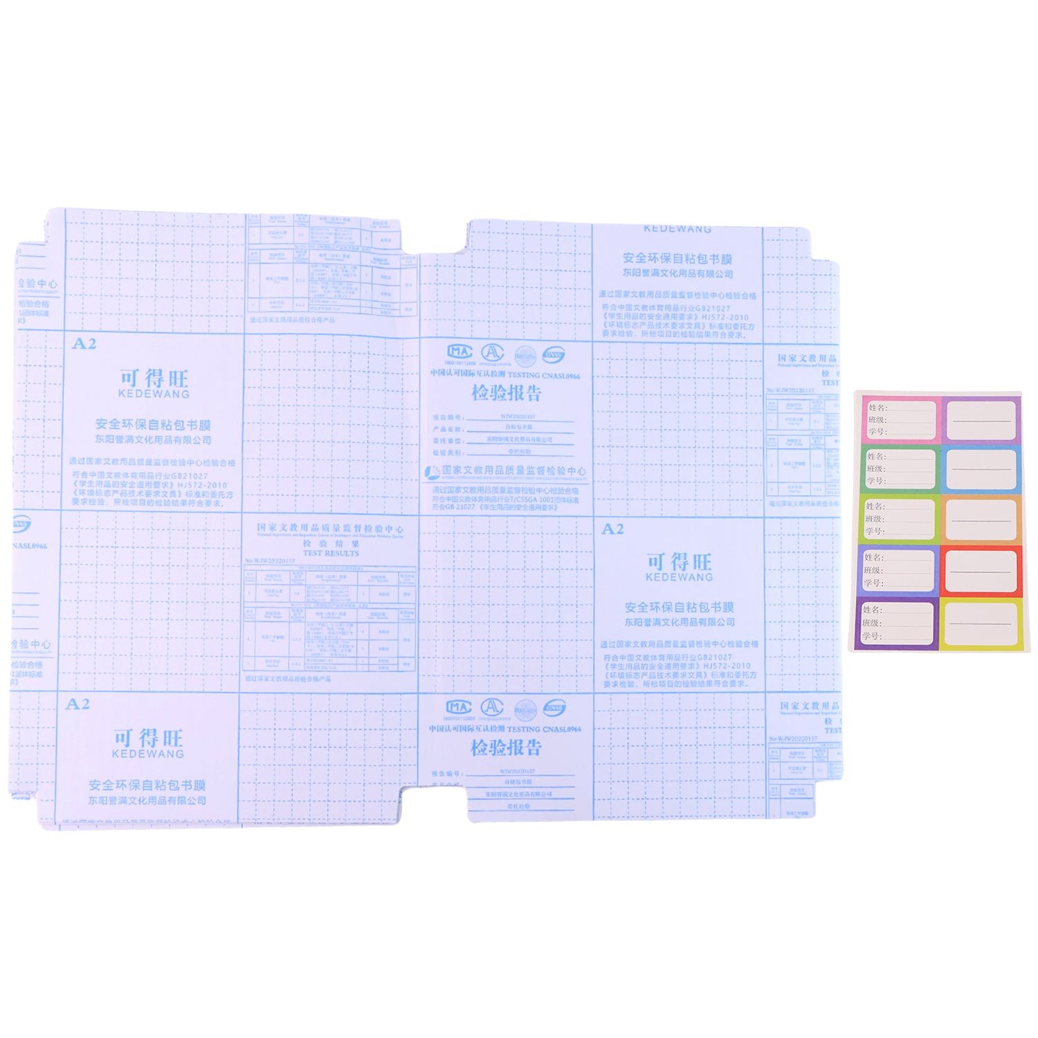 Premium Transparent Adhesive Book Cover Sheets (Mix Size / 30 Pc)