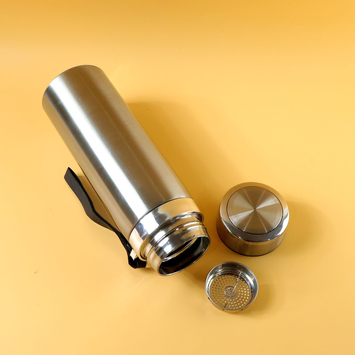 Stainless Steel Vacuum Insulated Flask Bottle with Leakproof Lid (1 Pc, 800 ML)