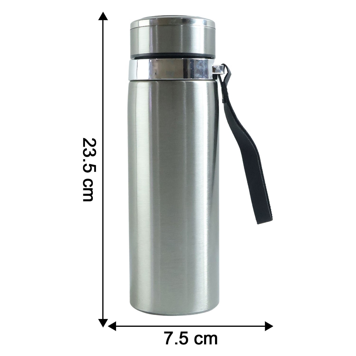 Stainless Steel Vacuum Insulated Flask Bottle with Leakproof Lid (1 Pc, 800 ML)