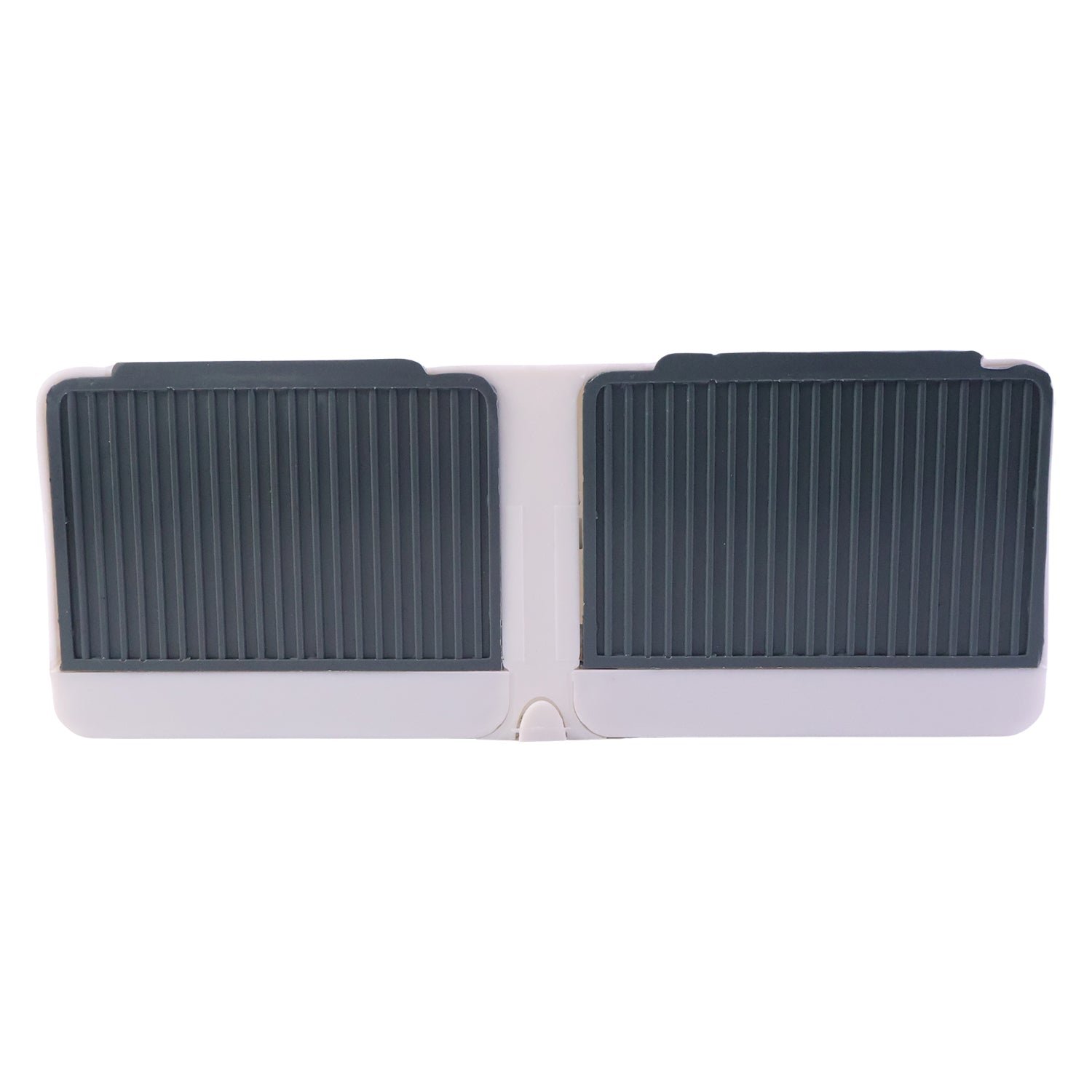 Wall Mounted 4-Compartment Bathroom Storage & Soap Holder