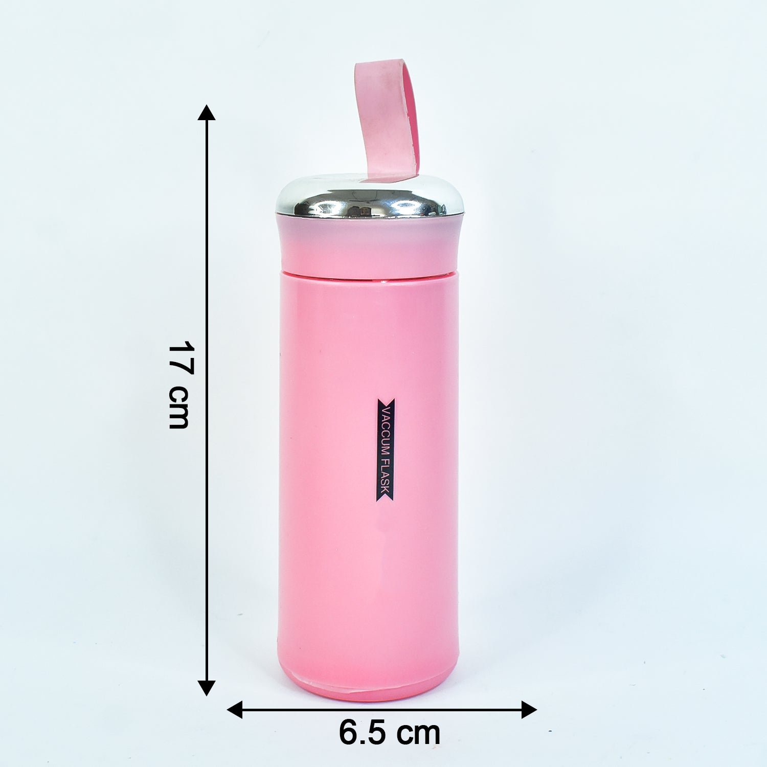 Water bottle 400ml leak proof, glass water bottle with daily water intake for gym and children, Nice Bottle (1 pc / Pink Color)
