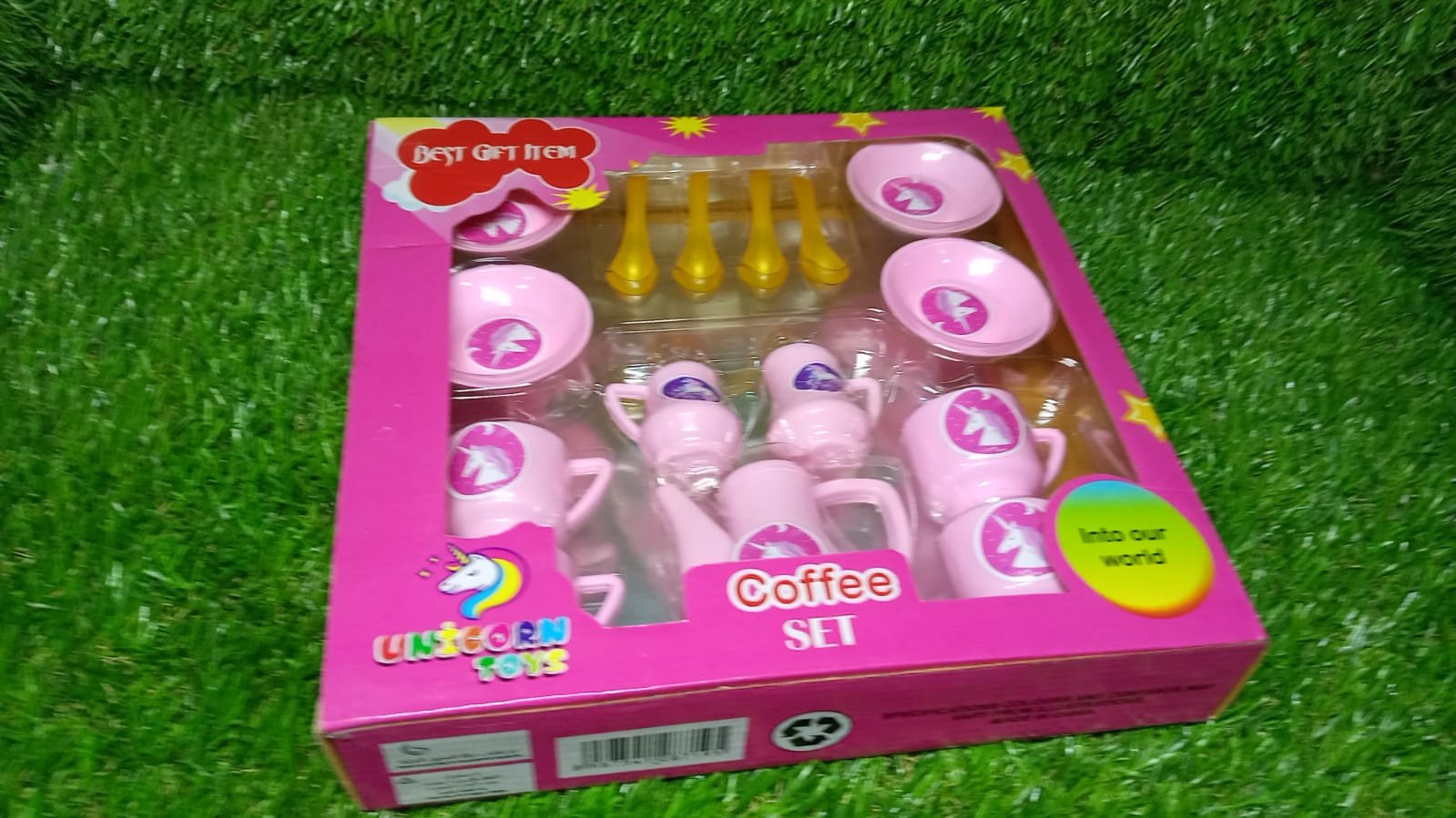 Tickles Tea toy Set | Coffee Kitchen Plastic Set Toy for Kids, Boys & Girls (15Pcs)