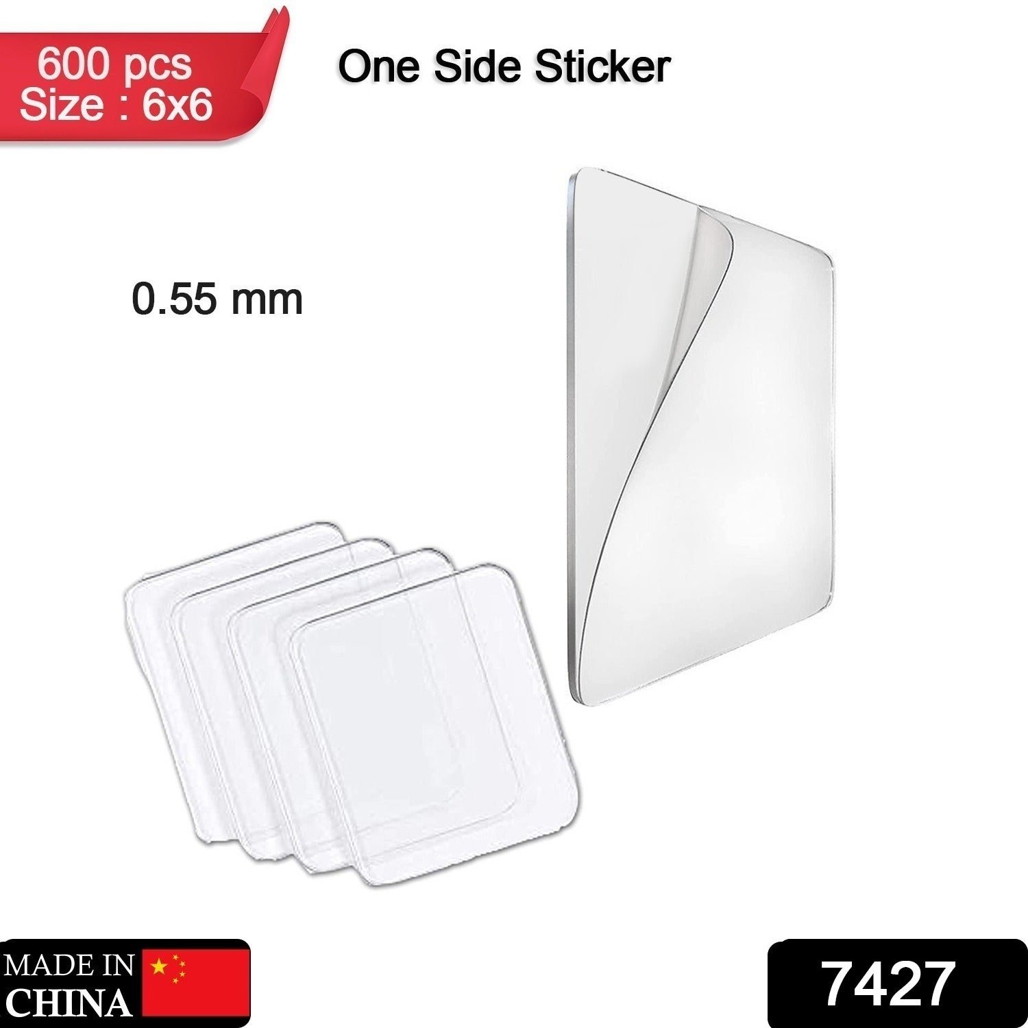 Self Adhesive Tape One Sided Heavy Duty Tap (0.55mm600pc)