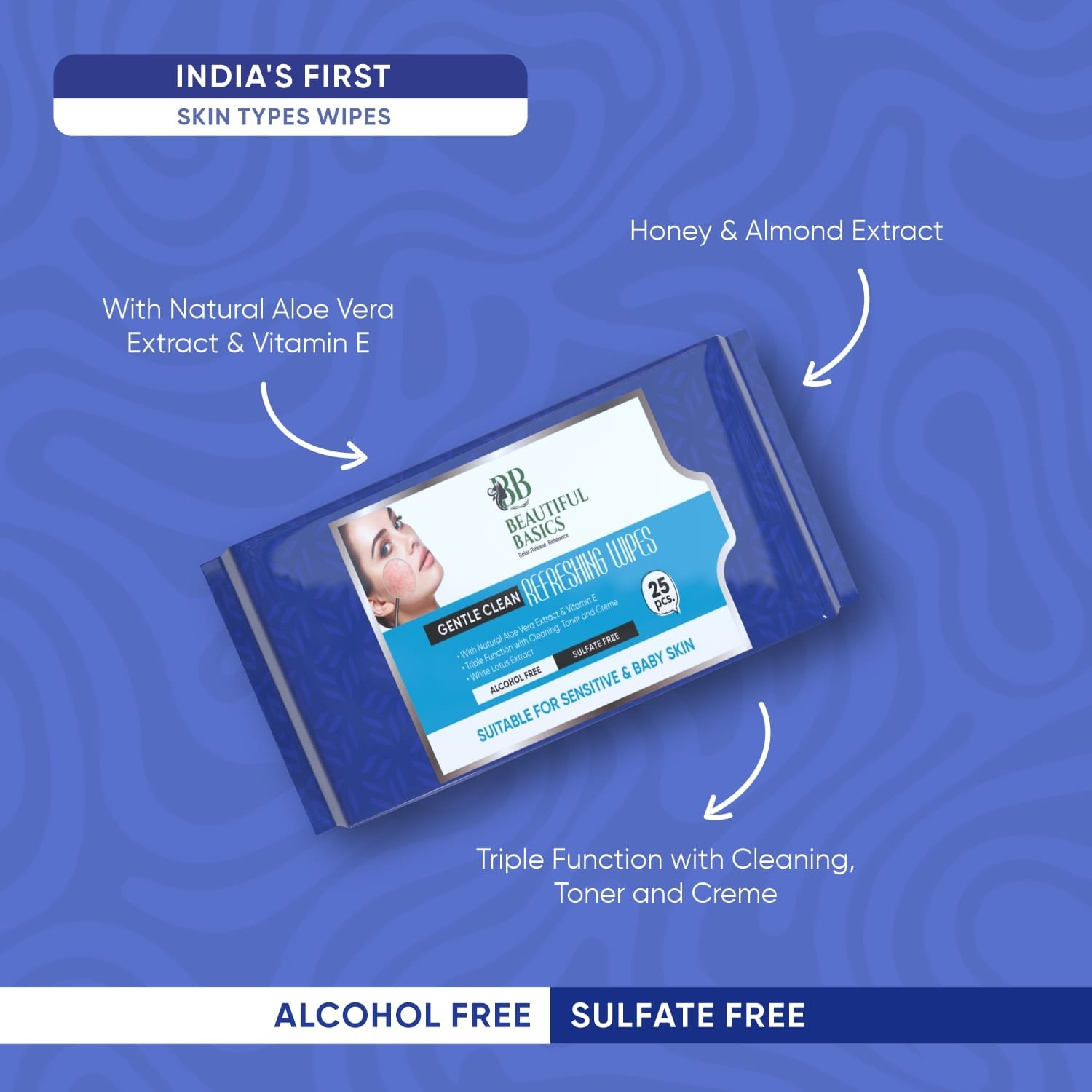 Refreshing Wet Wipes for Face