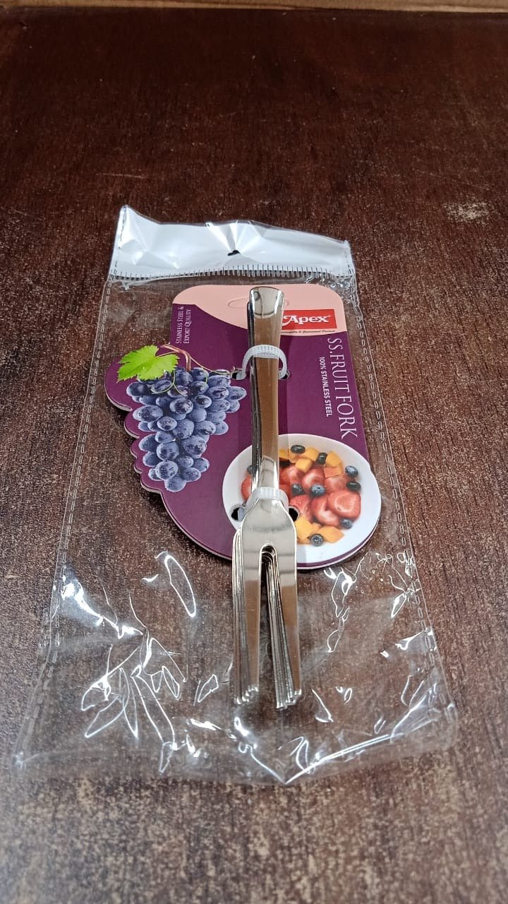 Apex 6 IN 1 Stainless Steel Fruit Fork (1 Set)