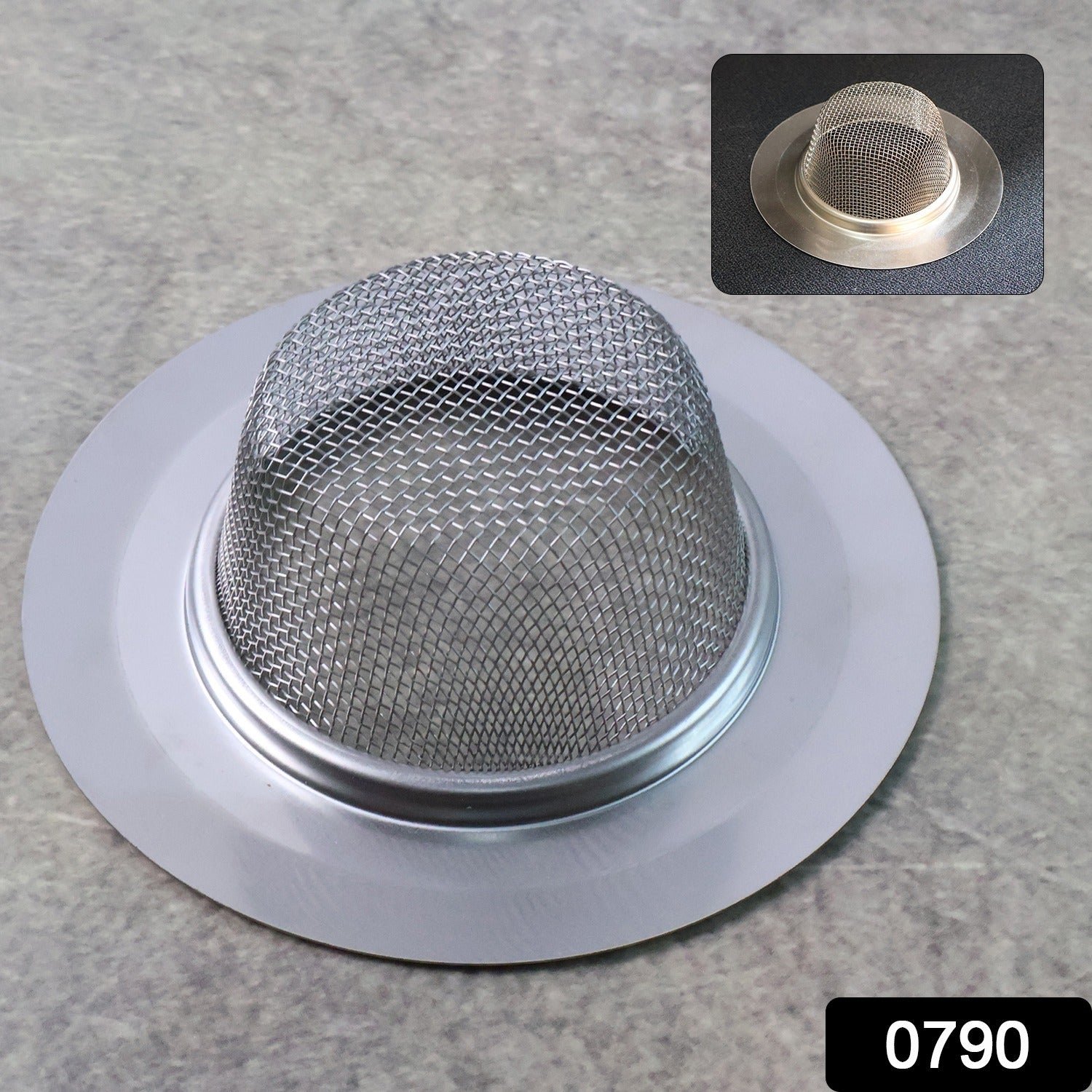 Hair Catcher and Sink Strainer - (1 Pc)