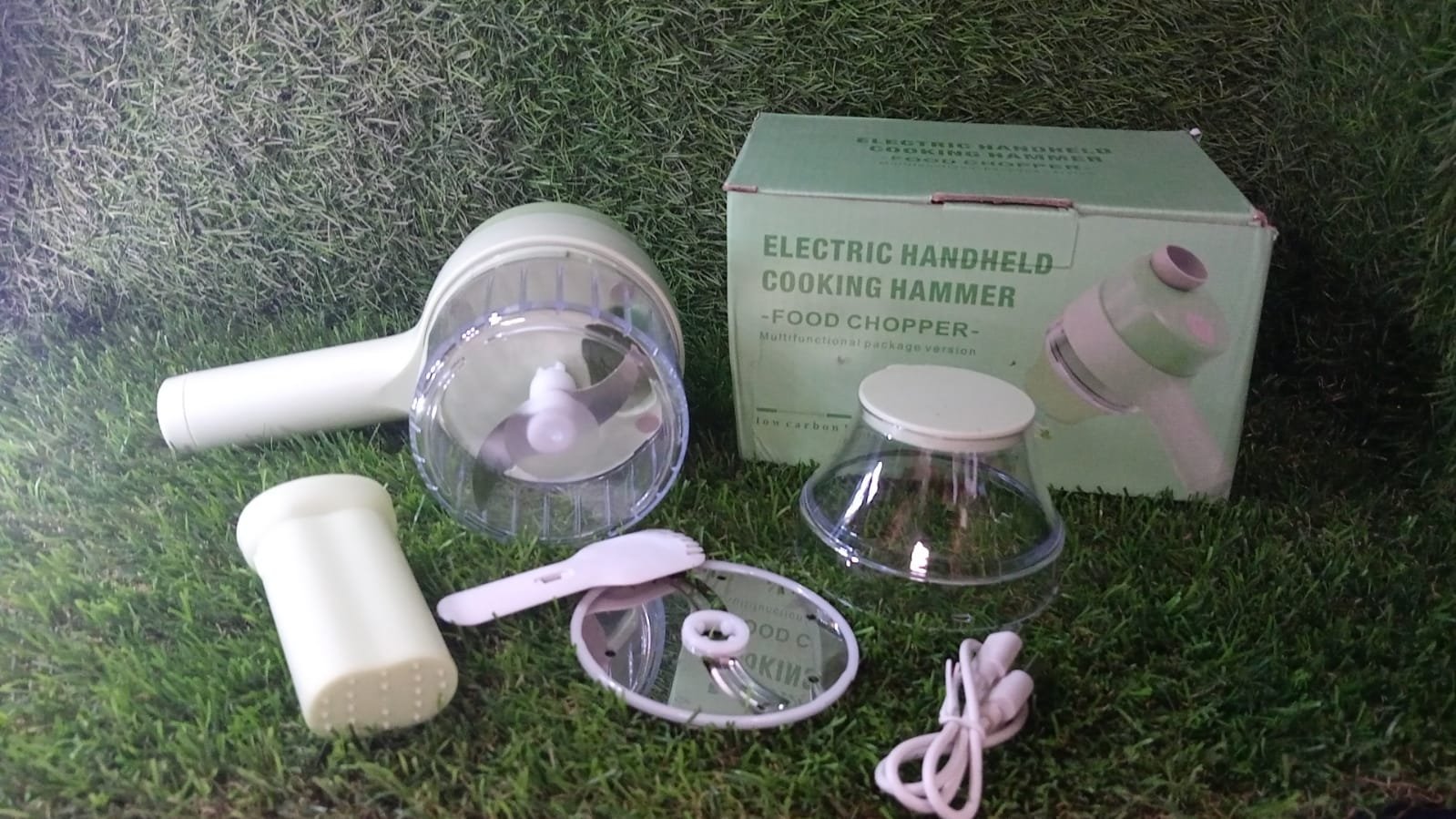 4 in 1 Handheld Electric Vegetable Cutter Set