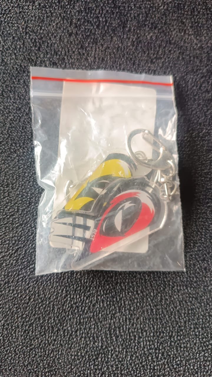 2-in-1 Best Friends Matching Acrylic Breakable Keychain