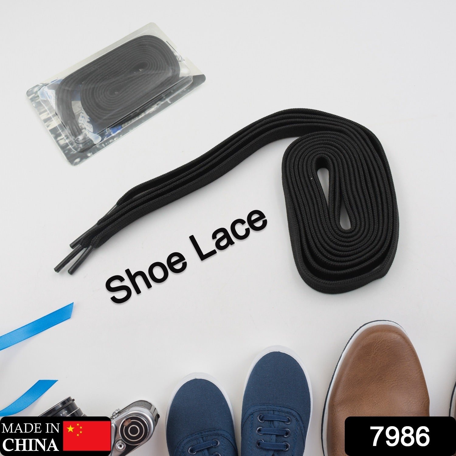 Flat Sports Shoe Laces for Men & Women Sneakers, Boots & Running Shoes (1 Pair)