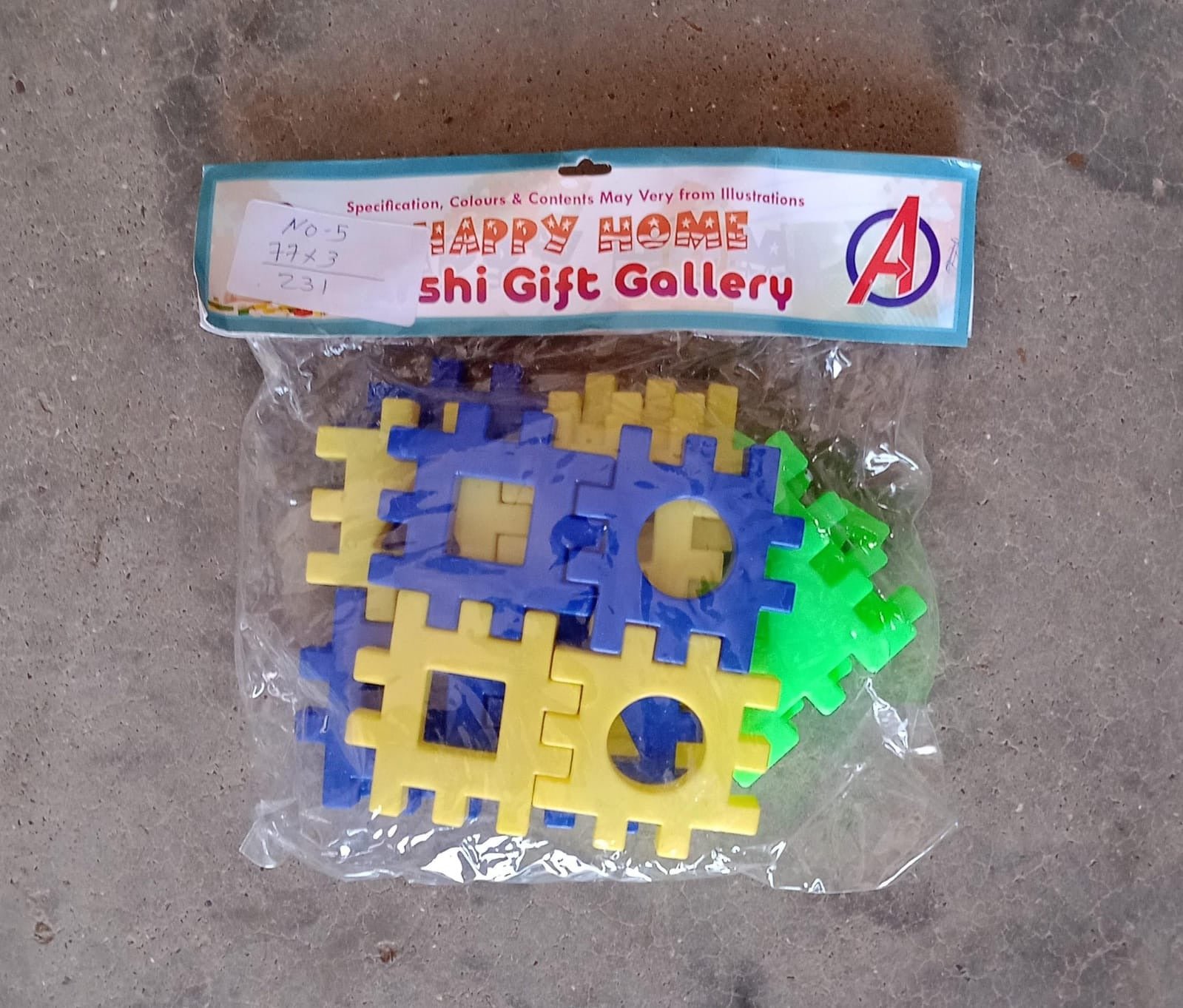 Multi-Color Educational Building Blocks Set