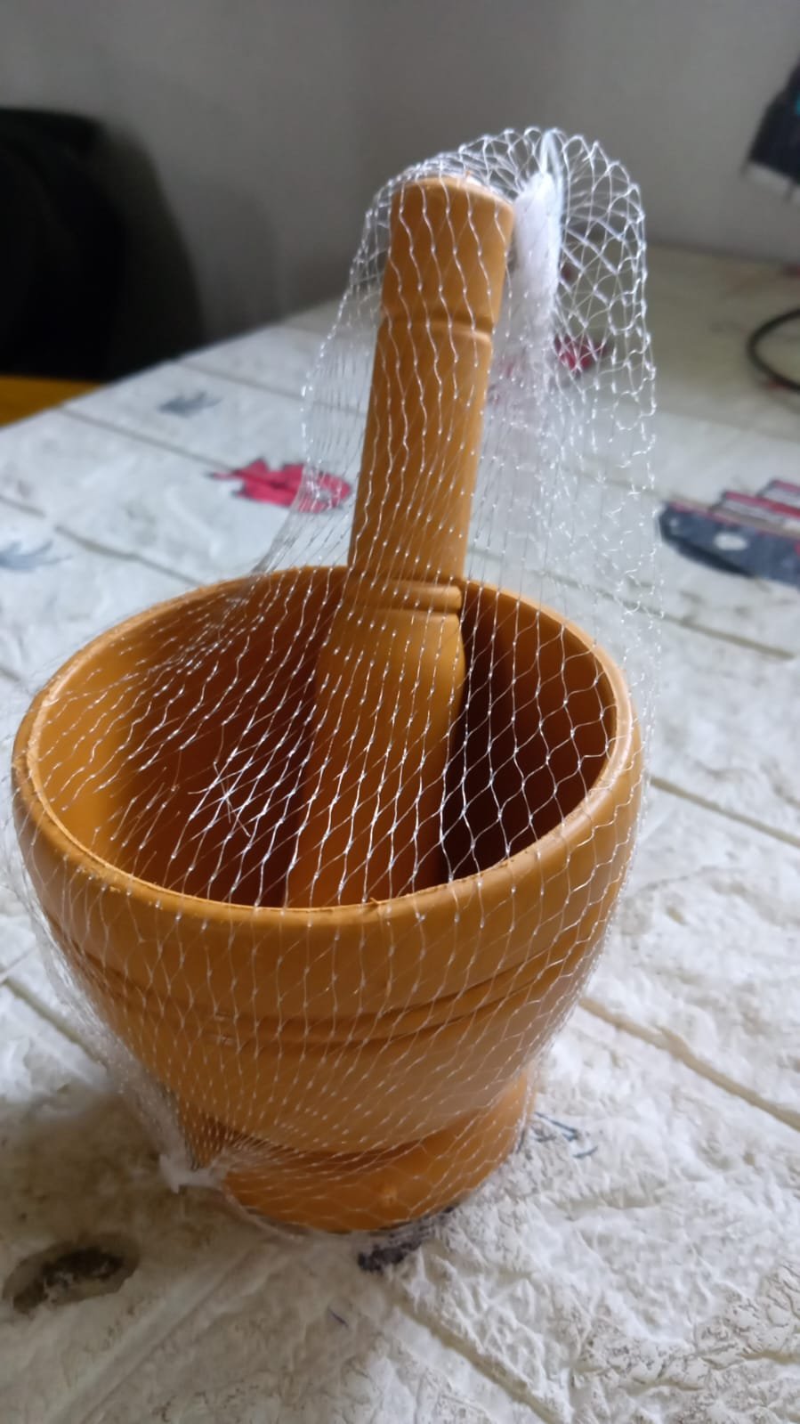 Mortar and Pestle Spice Grinder - Traditional Khalbatta for Kitchen Herb