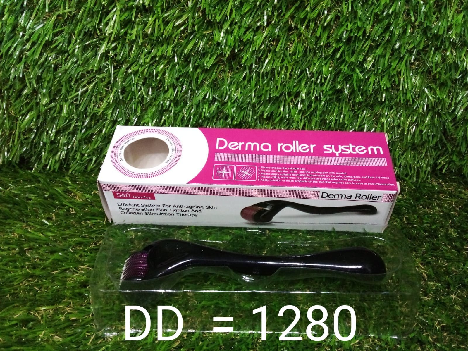 Derma Roller Anti Ageing and Facial Scrubs & Polishes Scar Removal Hair Regrowth