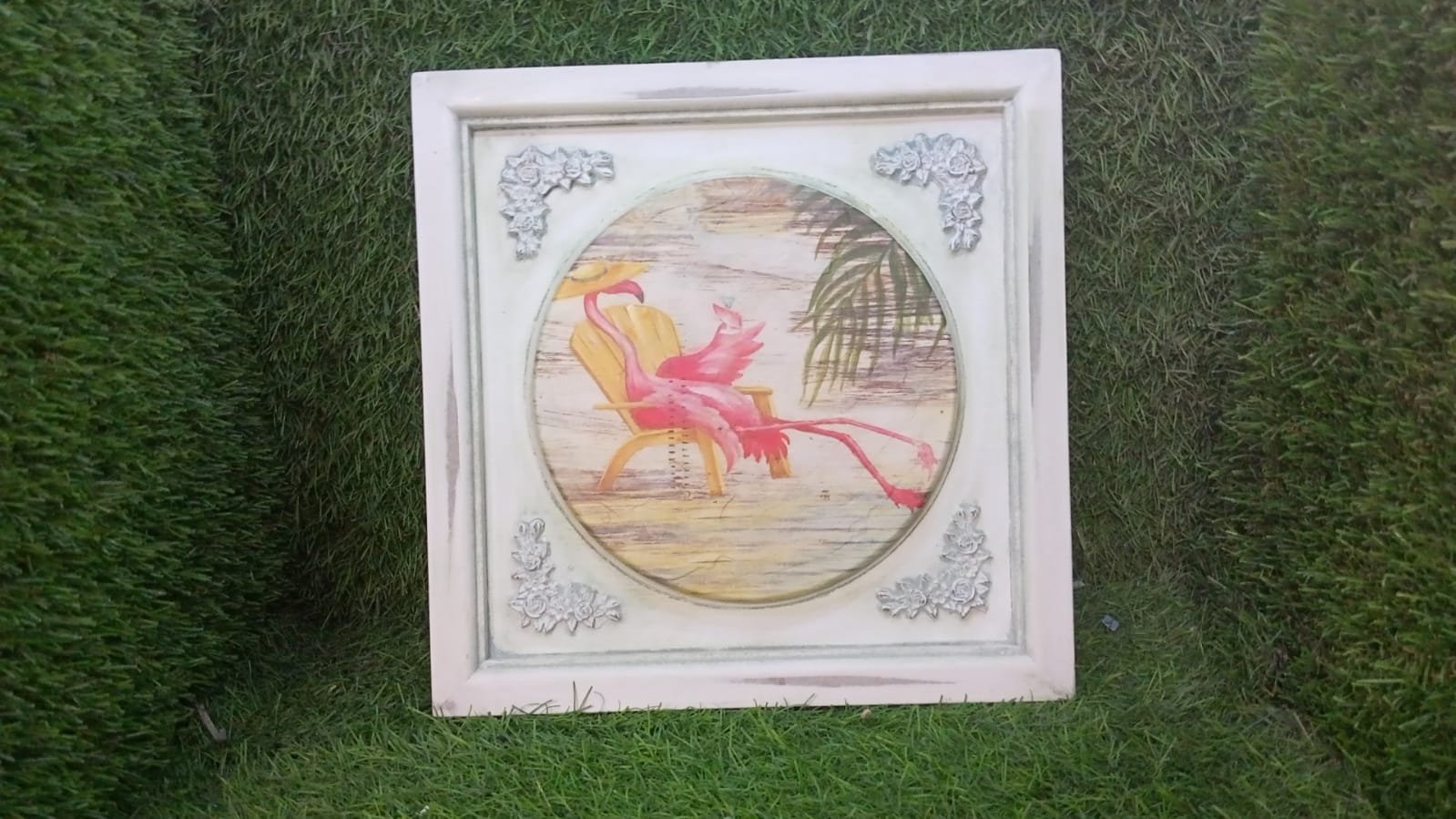 Desktop Photo Frame Picture Art Decoration Painting photo frame 12x12 inch (1pc). (1pc)