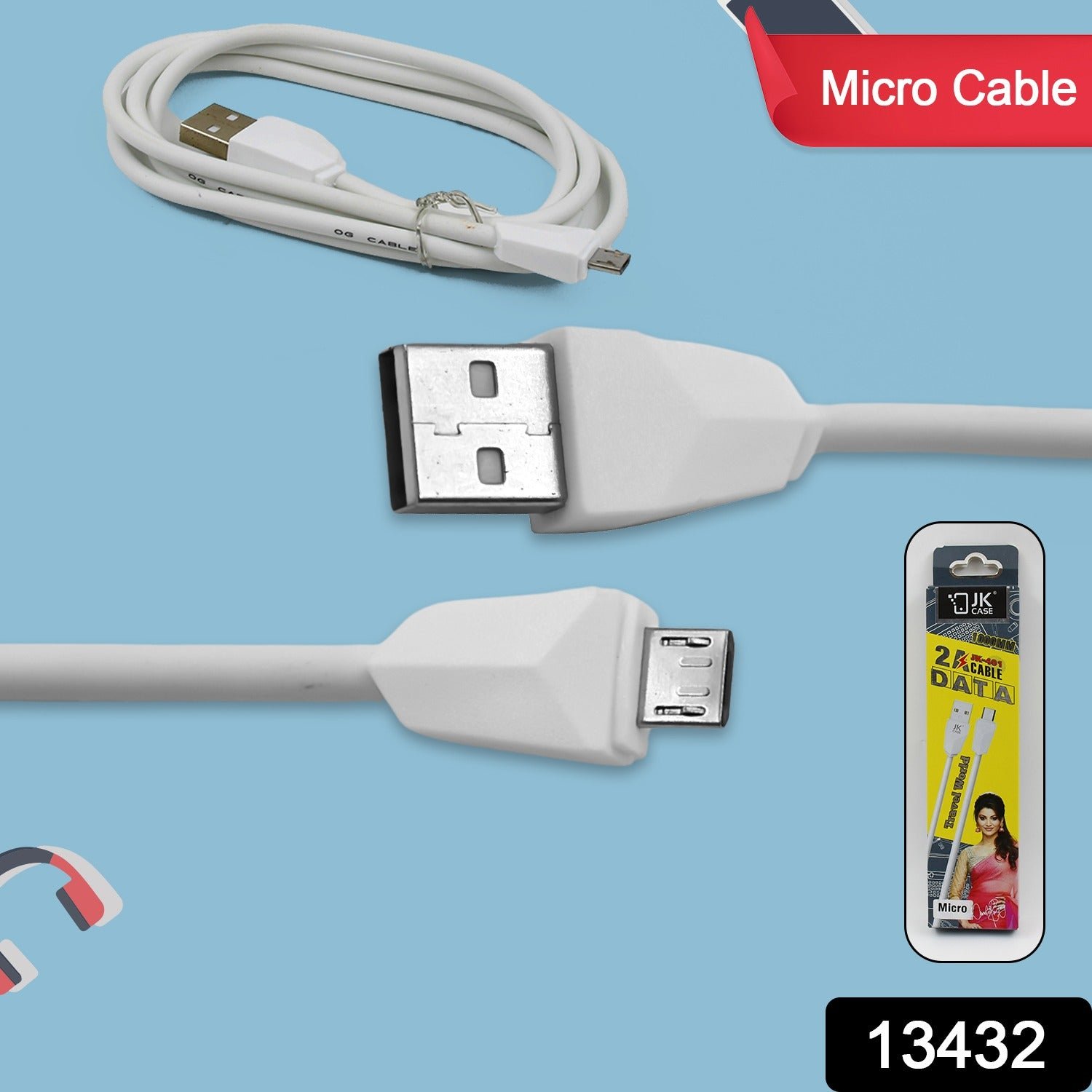 JK 2A Fast Charging for android, Micro Cable (1000 mm)