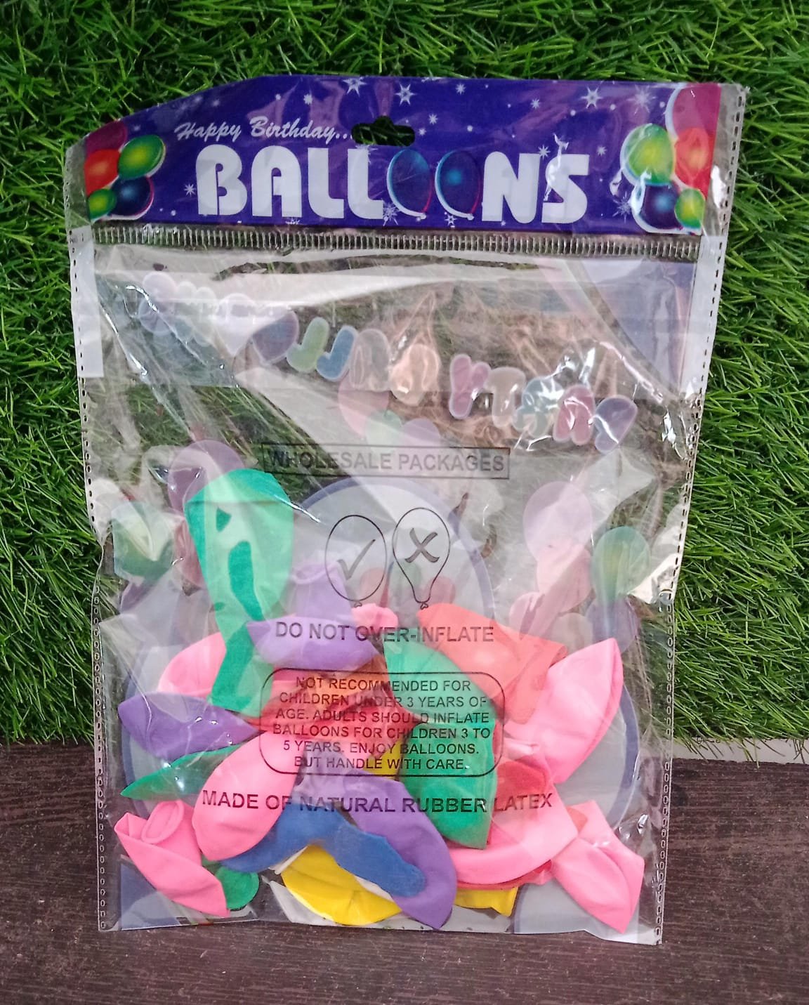 Multicolor Latex Balloons for Birthday & Anniversary Decor (24 Pcs)