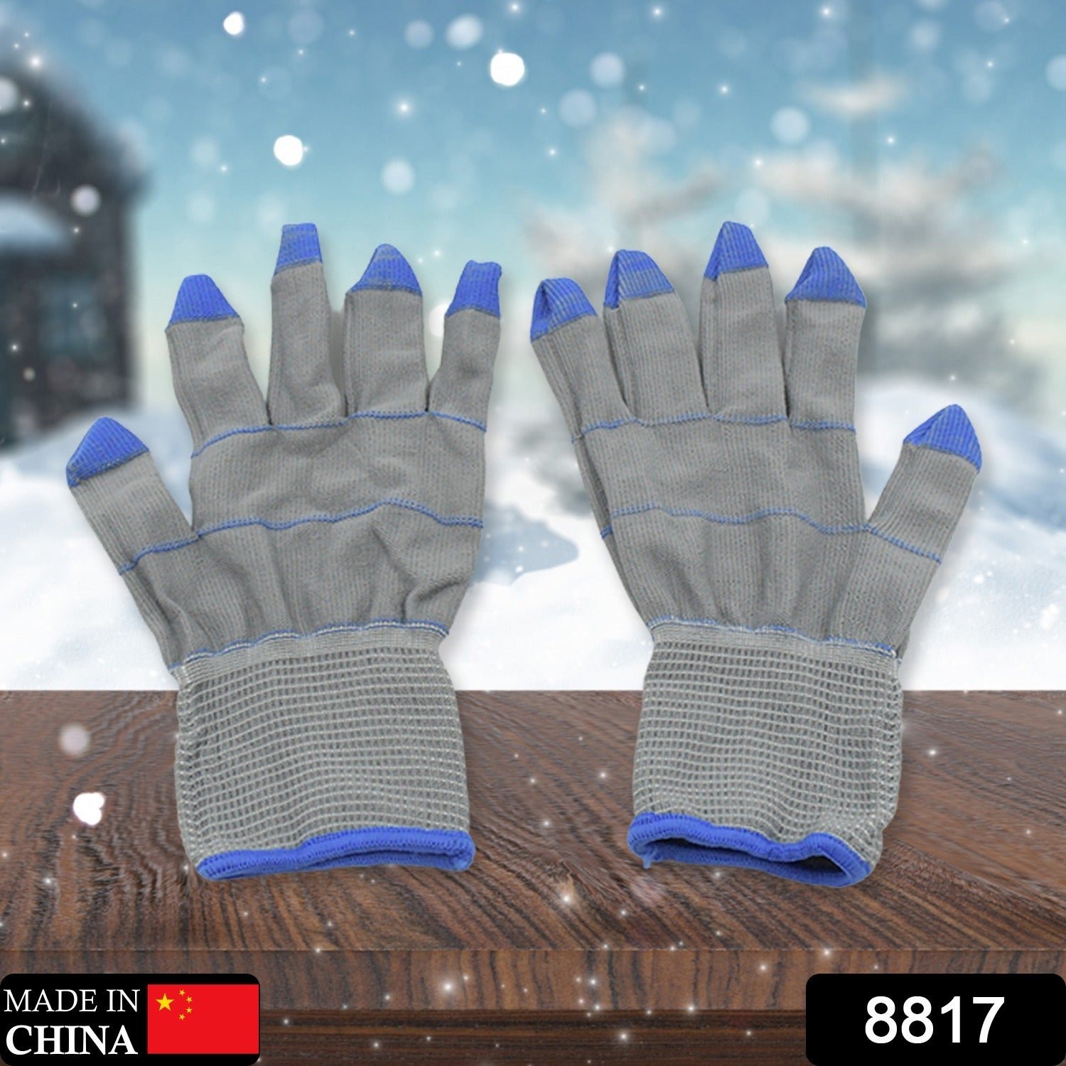 Small 1 Pair Cut Resistant Gloves Anti Cut Gloves Heat Resistant, Nylon Gloves
