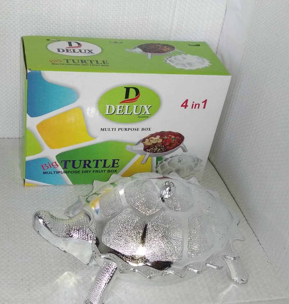 Multipurpose Tortoise Shape Dry Fruit /  Gift Box